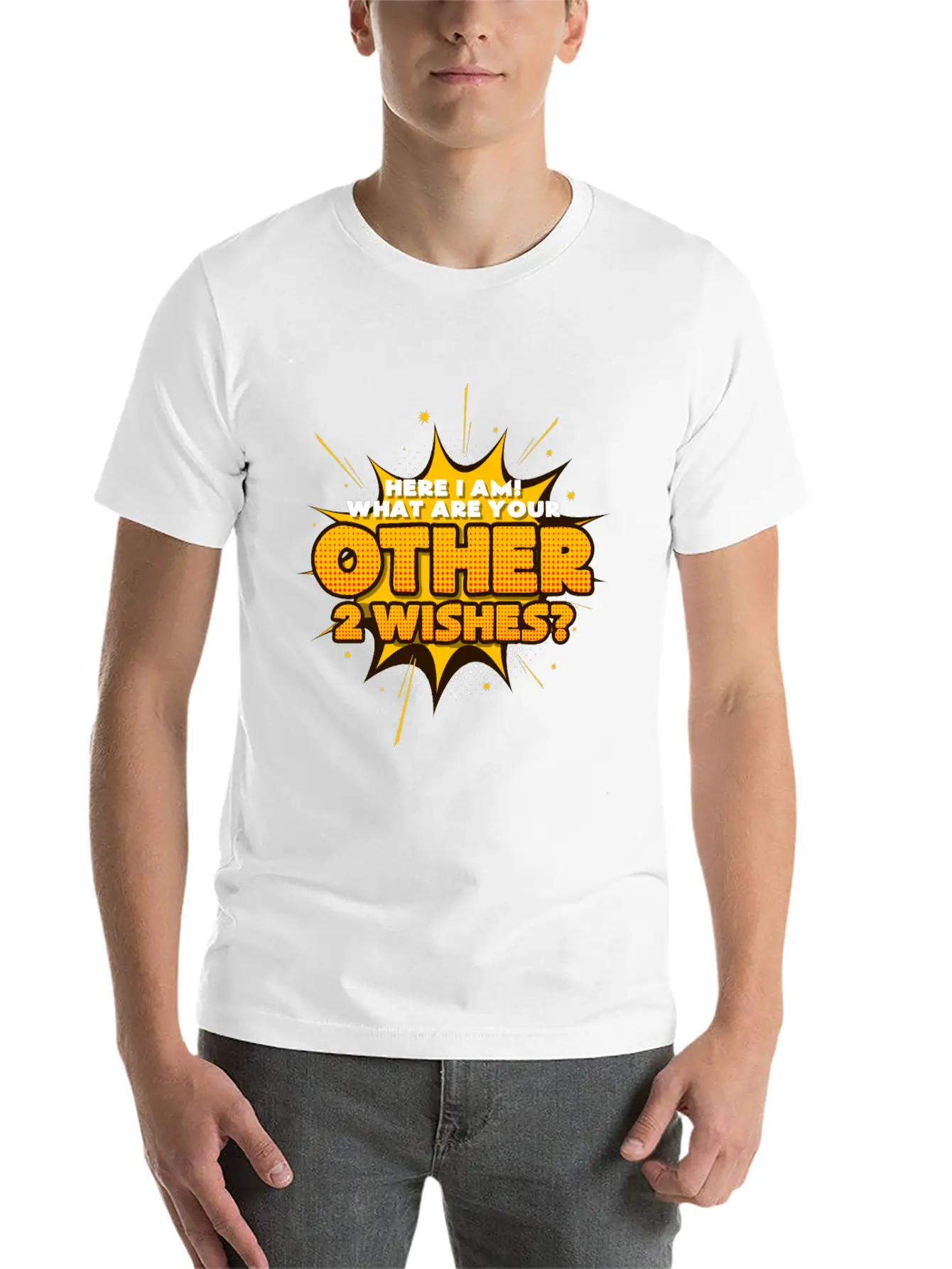 Confident Saying Unisex Short Sleeve Soft Cotton T-Shirt – Casual Everyday Wear