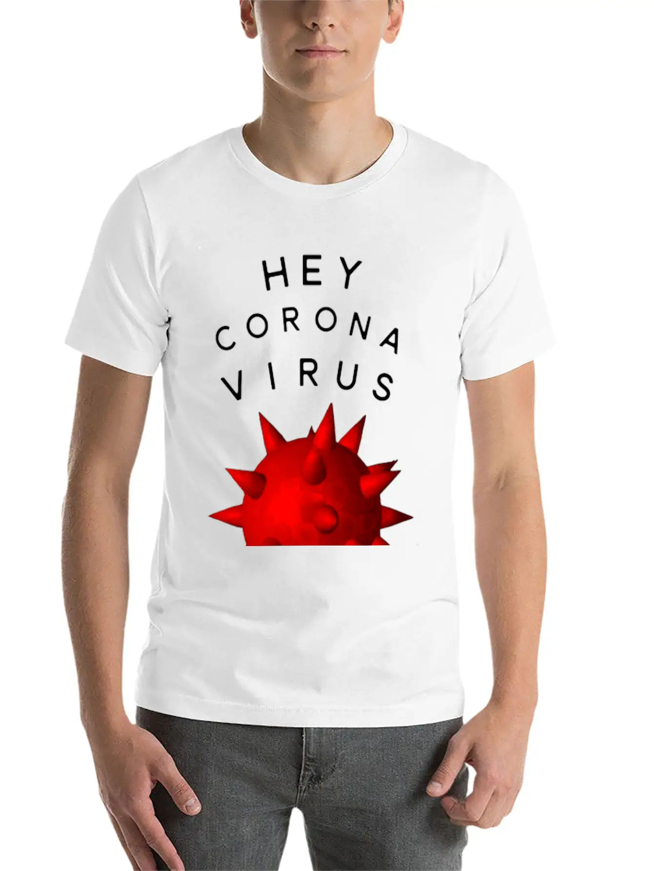Corona Virus Stylish Everyday T-Shirt – Unisex Basic Cotton Tee