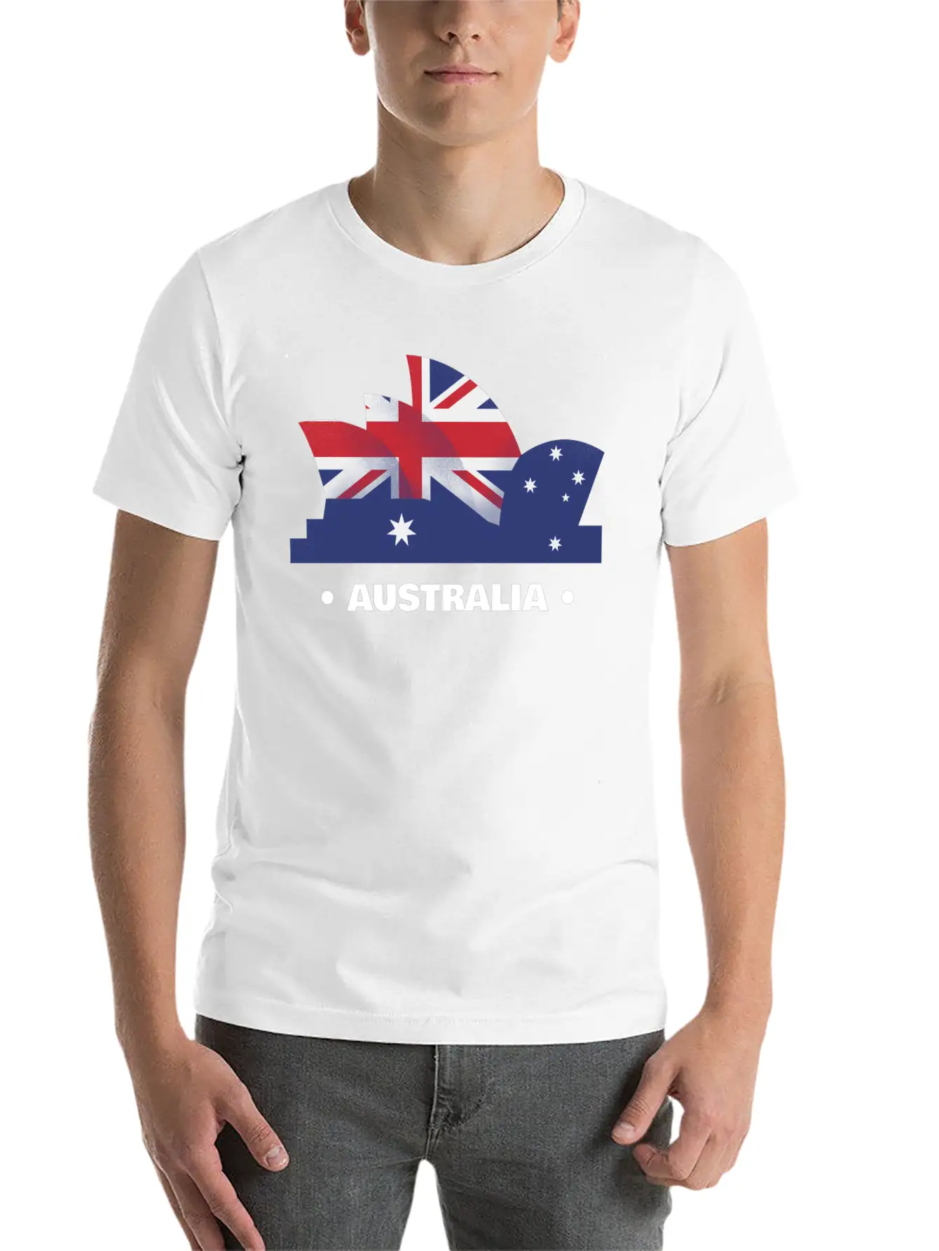 Country Of Australia Essential Unisex Summer Tee – Soft Cotton Casual Fit