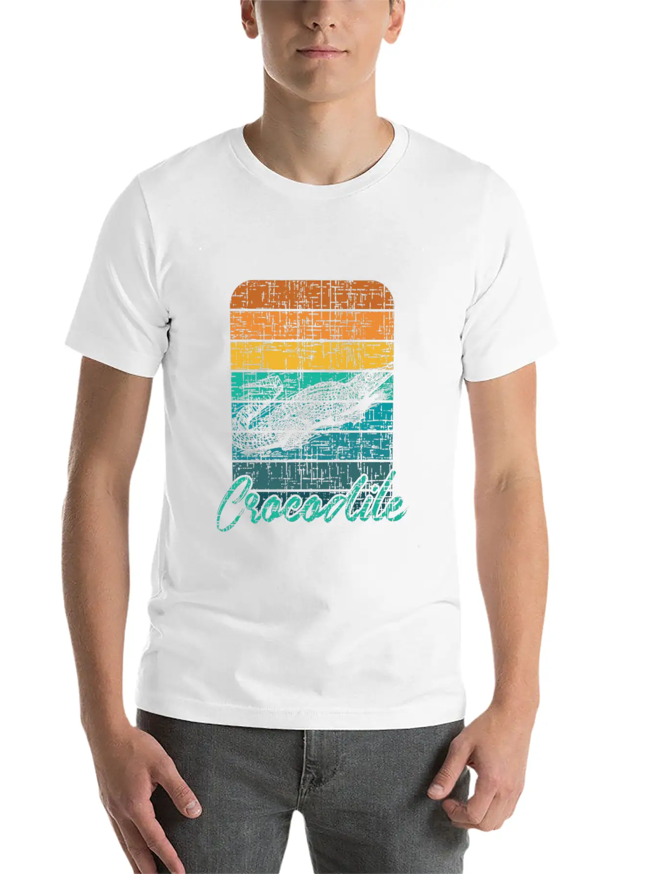 Crocodile Christmas Birthday Gift Idea Unisex Casual T-Shirt – Clean Design For Daily Comfort