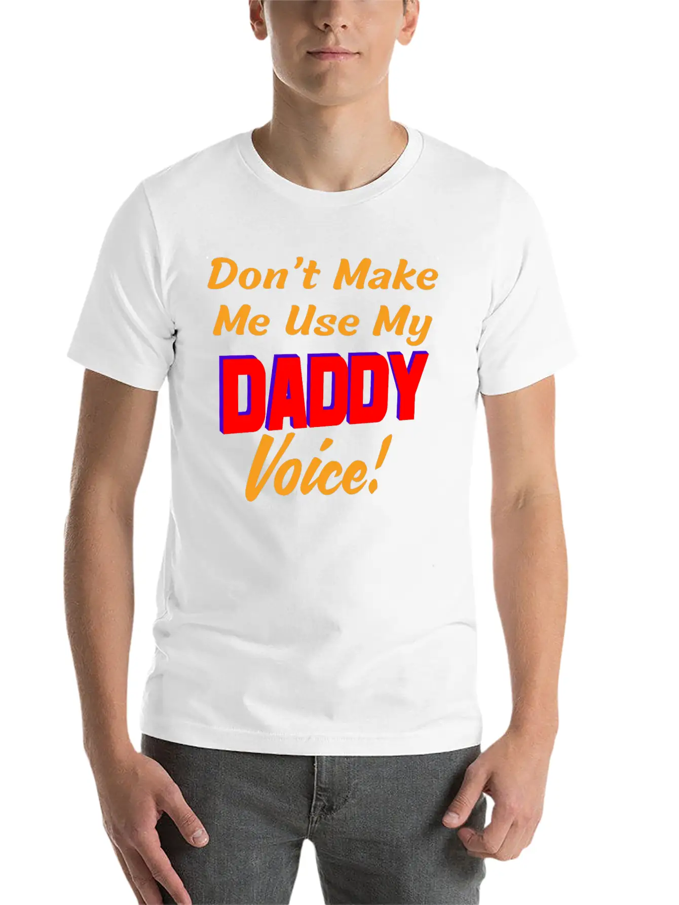 Daddy Voice Basic Graphic T-Shirt – Daily Comfort In Soft Cotton