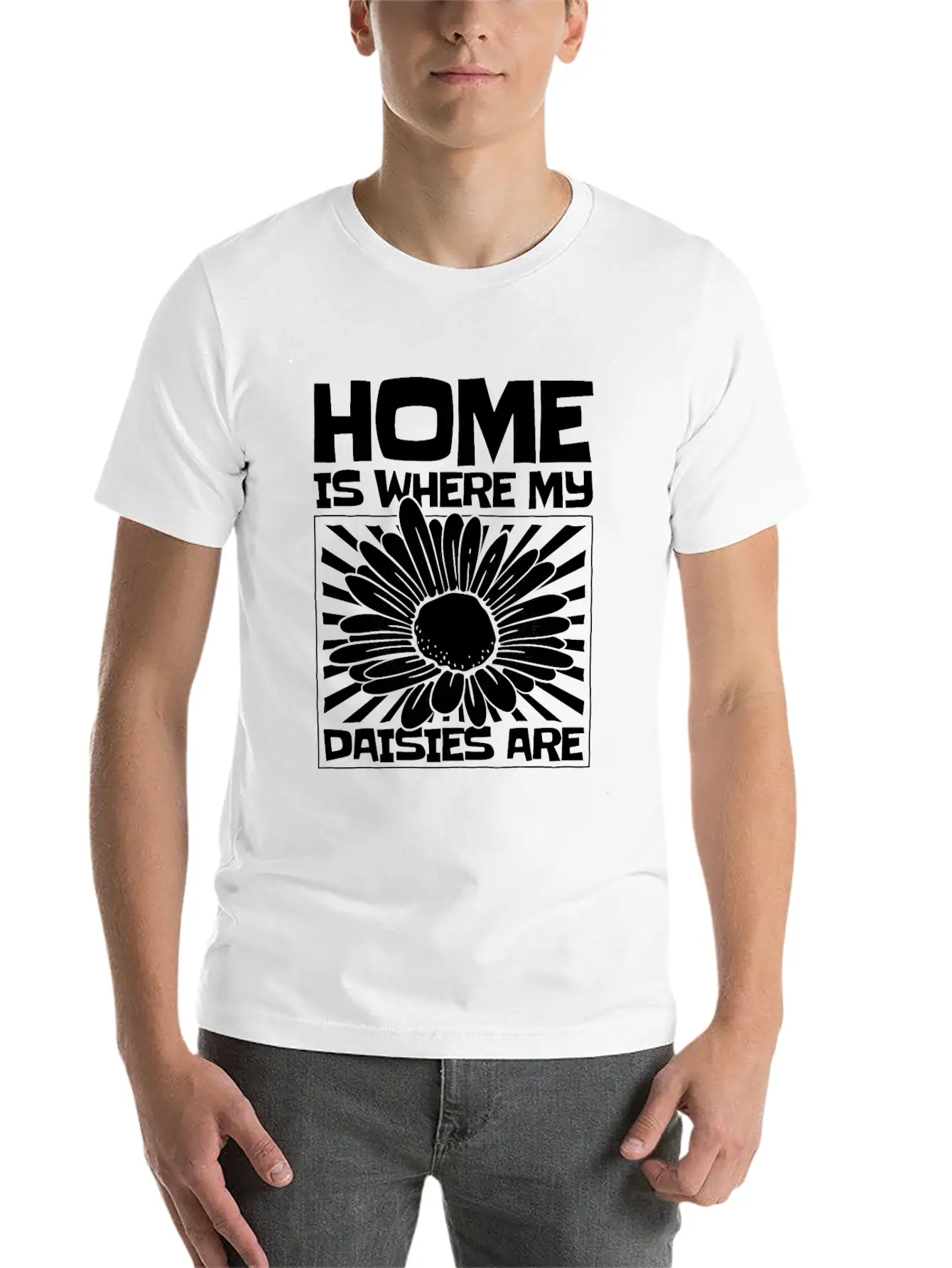 Daisy Garden Gardening Gardener Basic Graphic T-Shirt – Daily Comfort In Soft Cotton