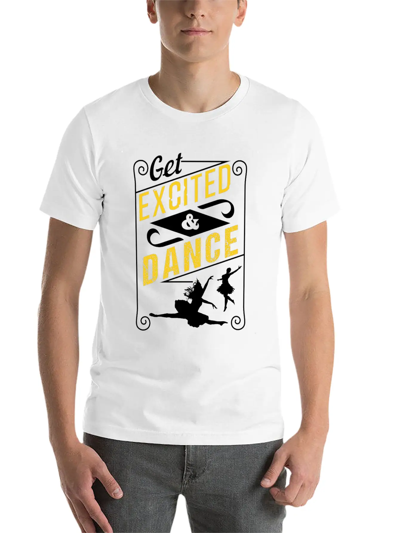 Dance Basic Graphic T-Shirt – Daily Comfort In Soft Cotton