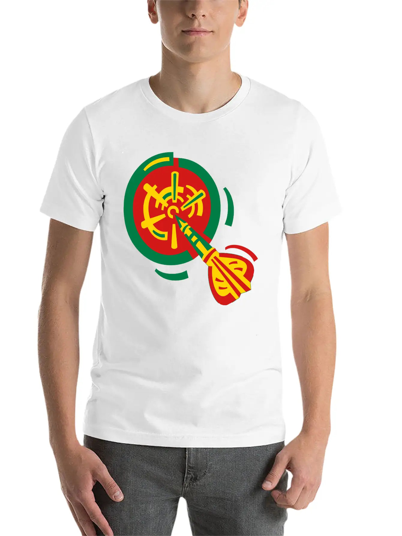 Darts Hobby Target Competition Unisex Casual T-Shirt – Clean Design For Daily Comfort