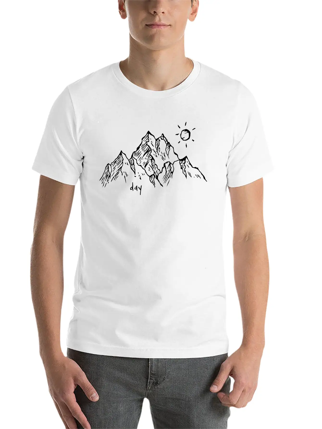 Day Unisex Short Sleeve Soft Cotton T-Shirt – Casual Everyday Wear