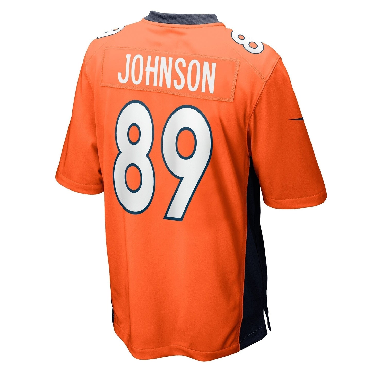 Brandon Johnson Denver Broncos Nike Game Jersey - Orange