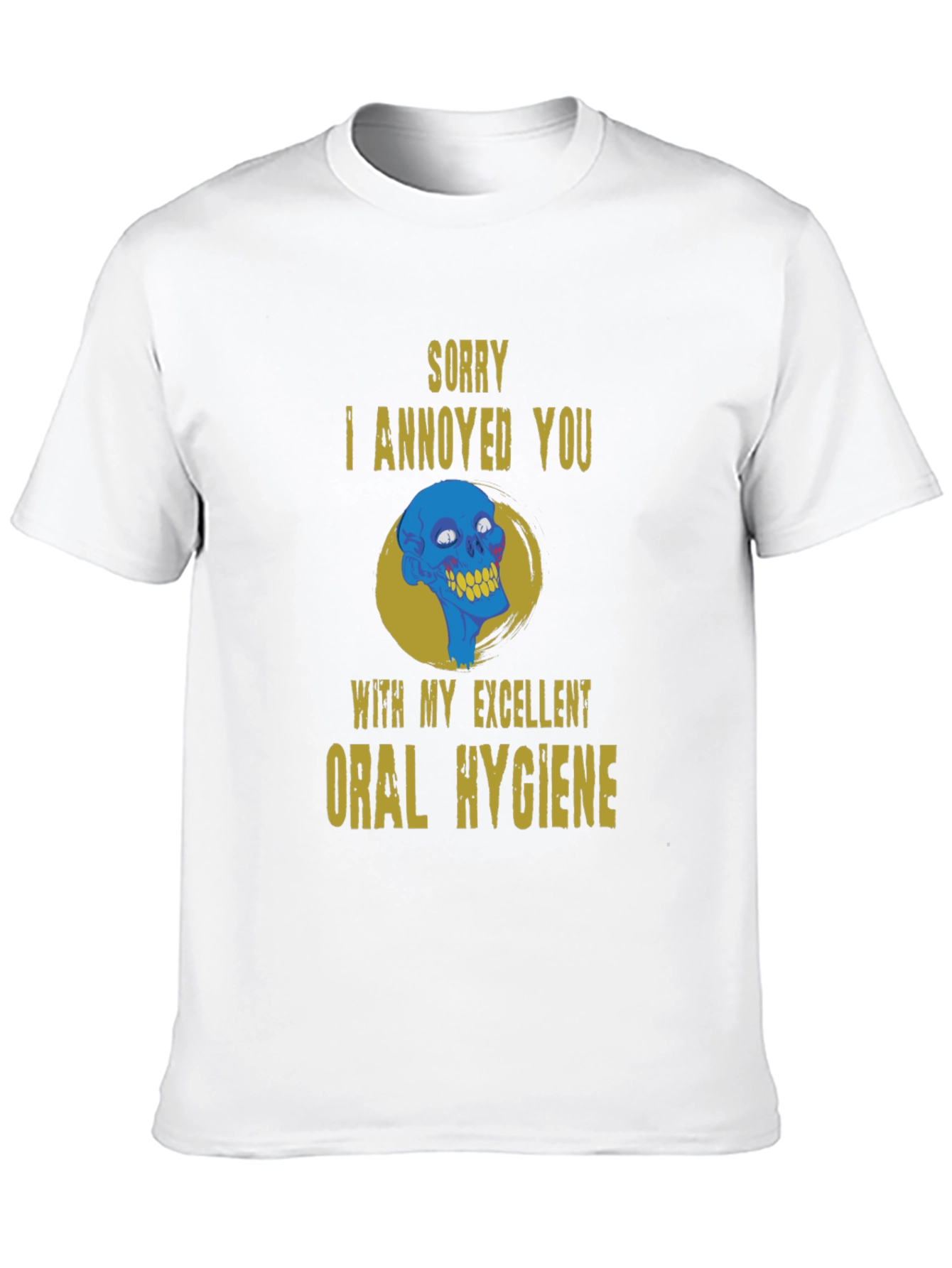 Funny Oral Hygiene Graphic T-Shirt
