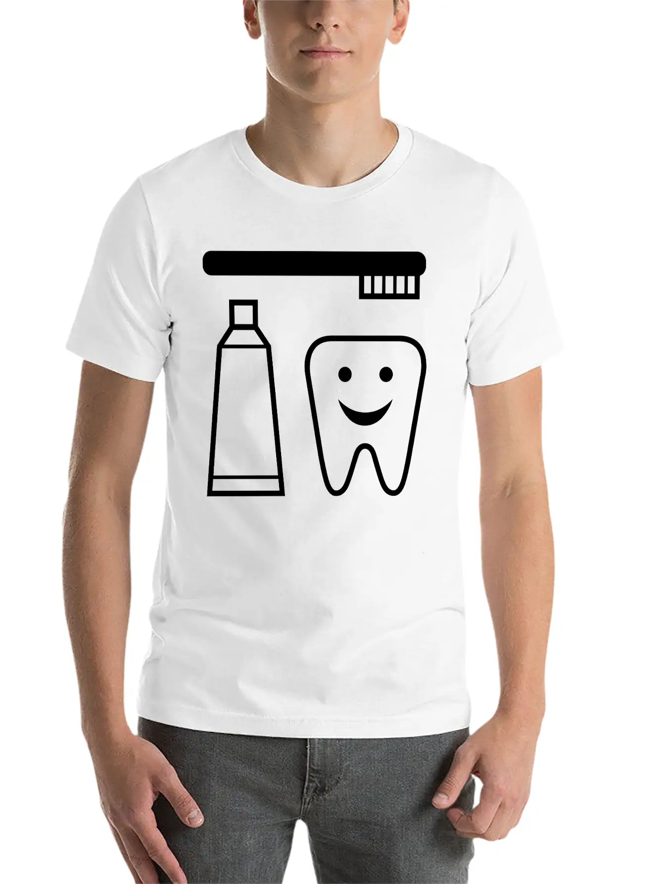 Dental Hygiene Unisex Casual T-Shirt – Clean Design For Daily Comfort