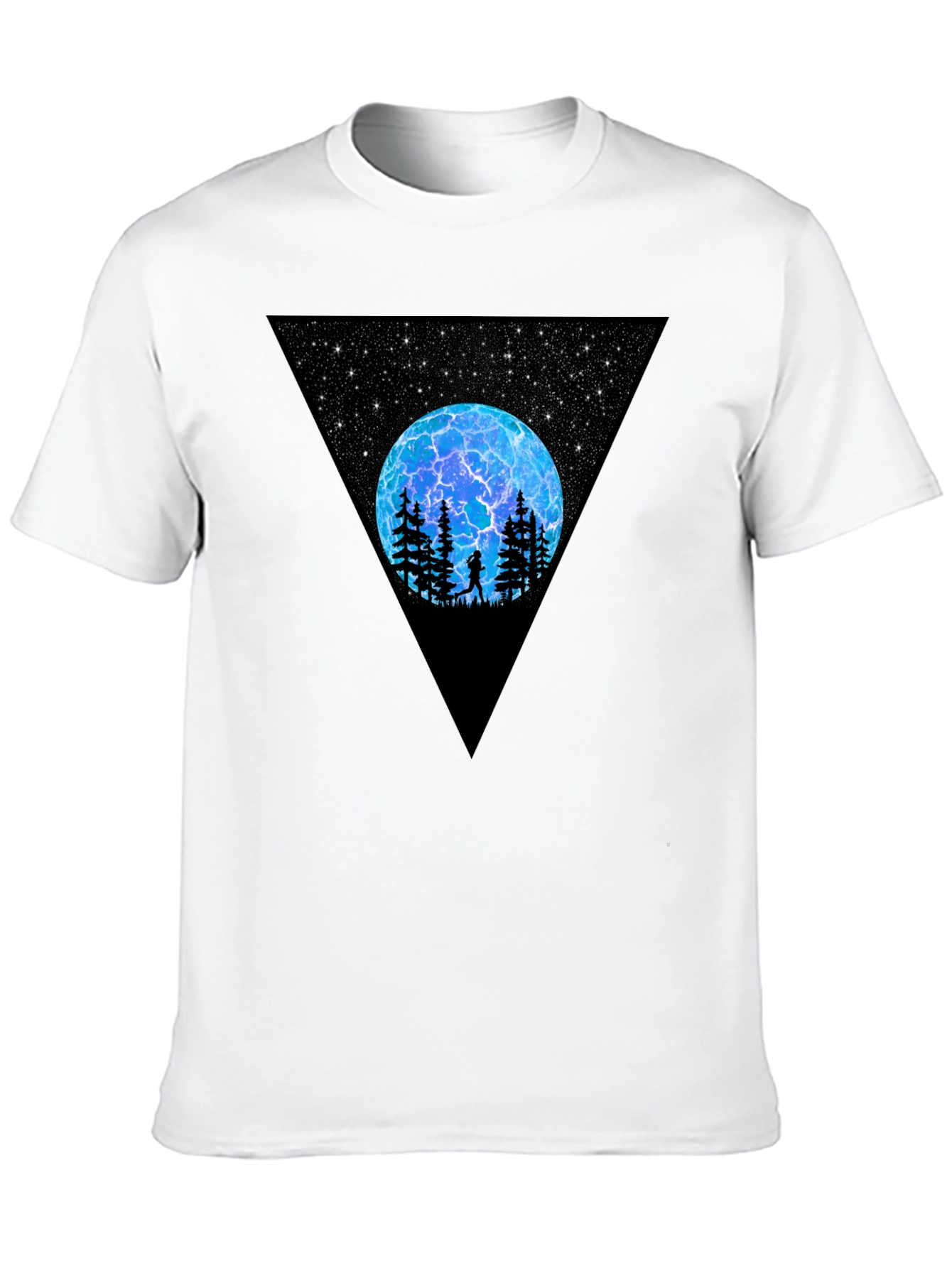 Cosmic Triangle Graphic T-Shirt