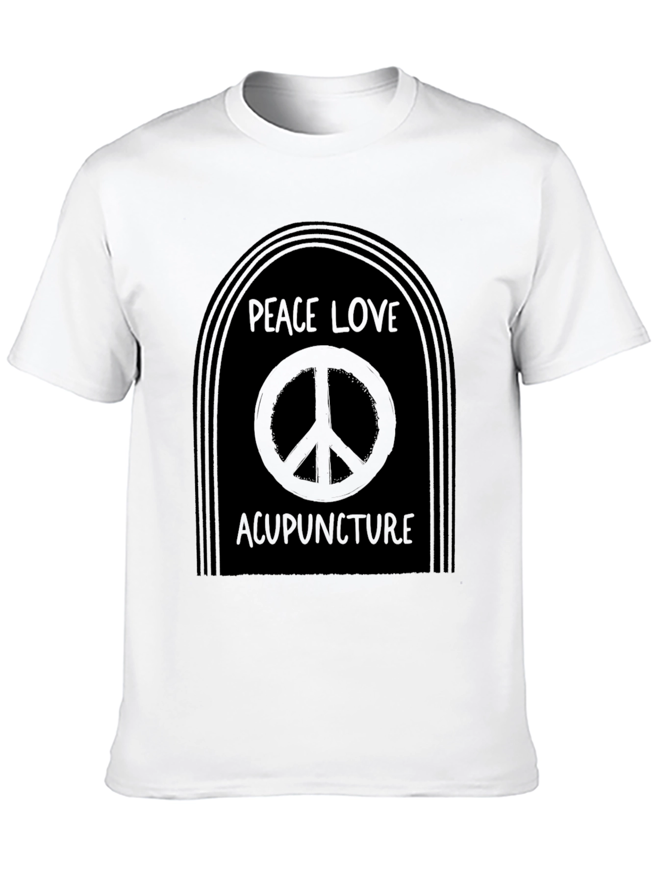 Peace Love Acupuncture Graphic T-Shirt