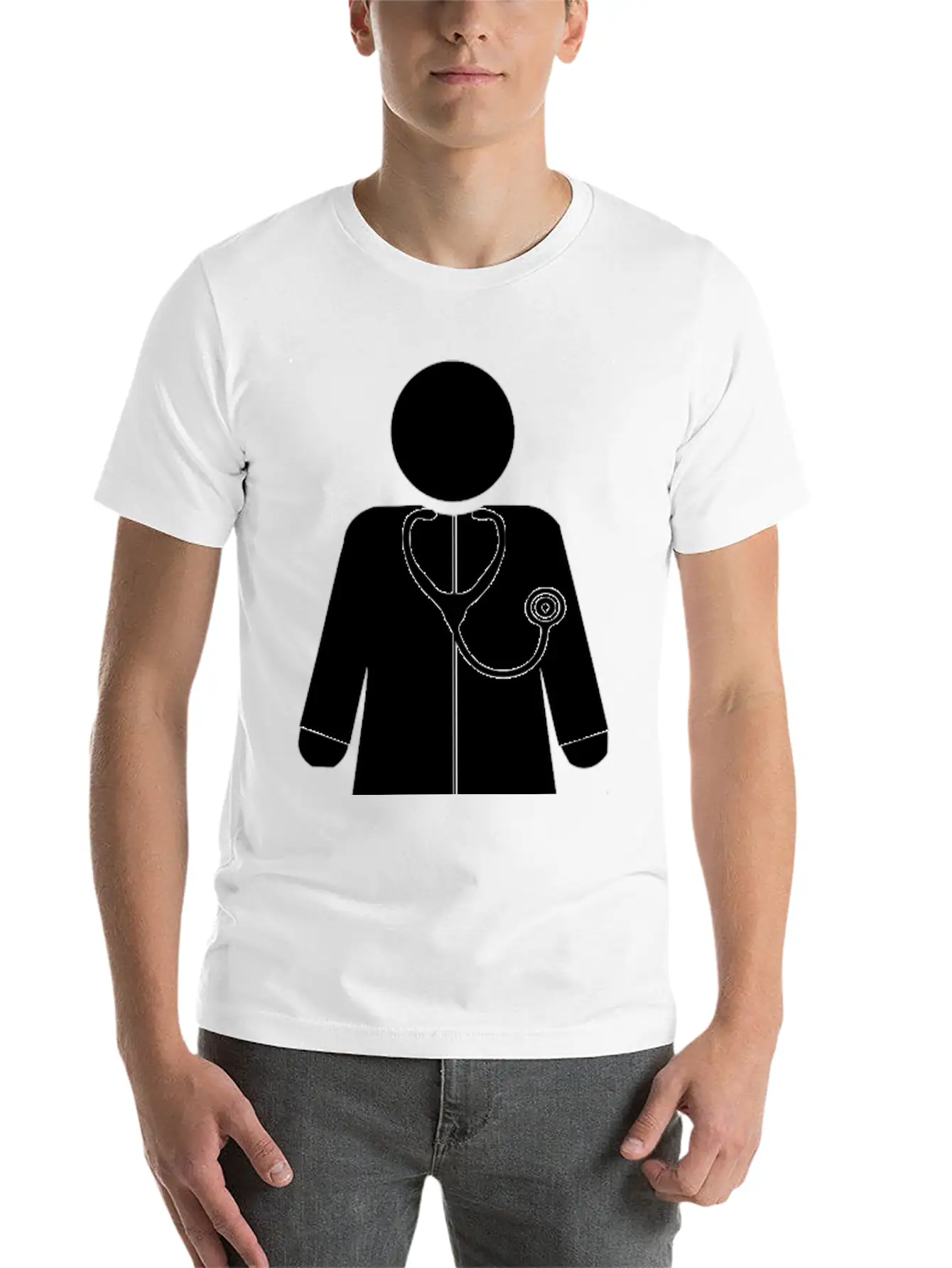 Doctor Unisex Short Sleeve Soft Cotton T-Shirt – Casual Everyday Wear
