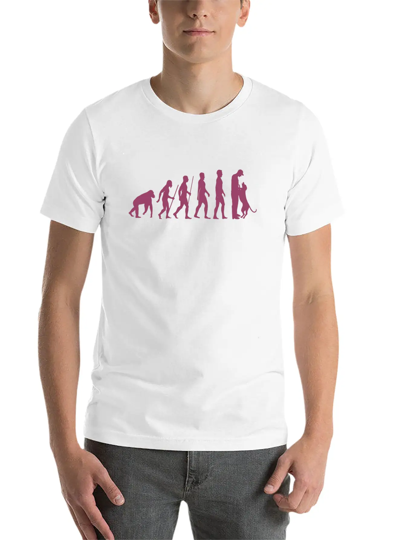 Dog Owners Dog Lovers Dog Dogs Development Stylish Everyday T-Shirt – Unisex Basic Cotton Tee