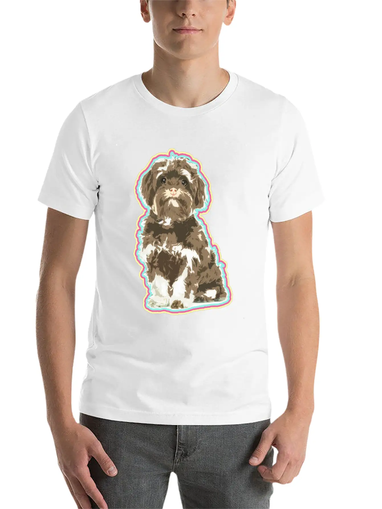 DOG Stylish Everyday T-Shirt – Unisex Basic Cotton Tee