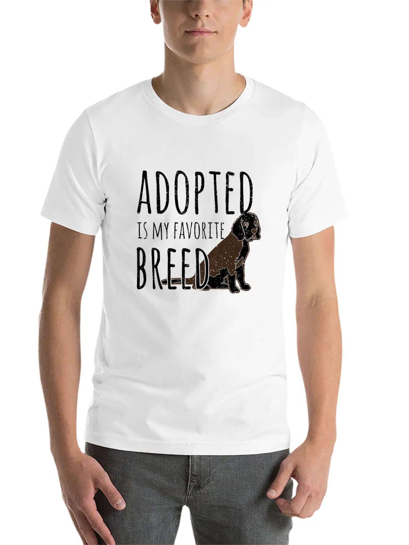 Dog Timeless Short Sleeve Tee – Comfy And Minimalist Design