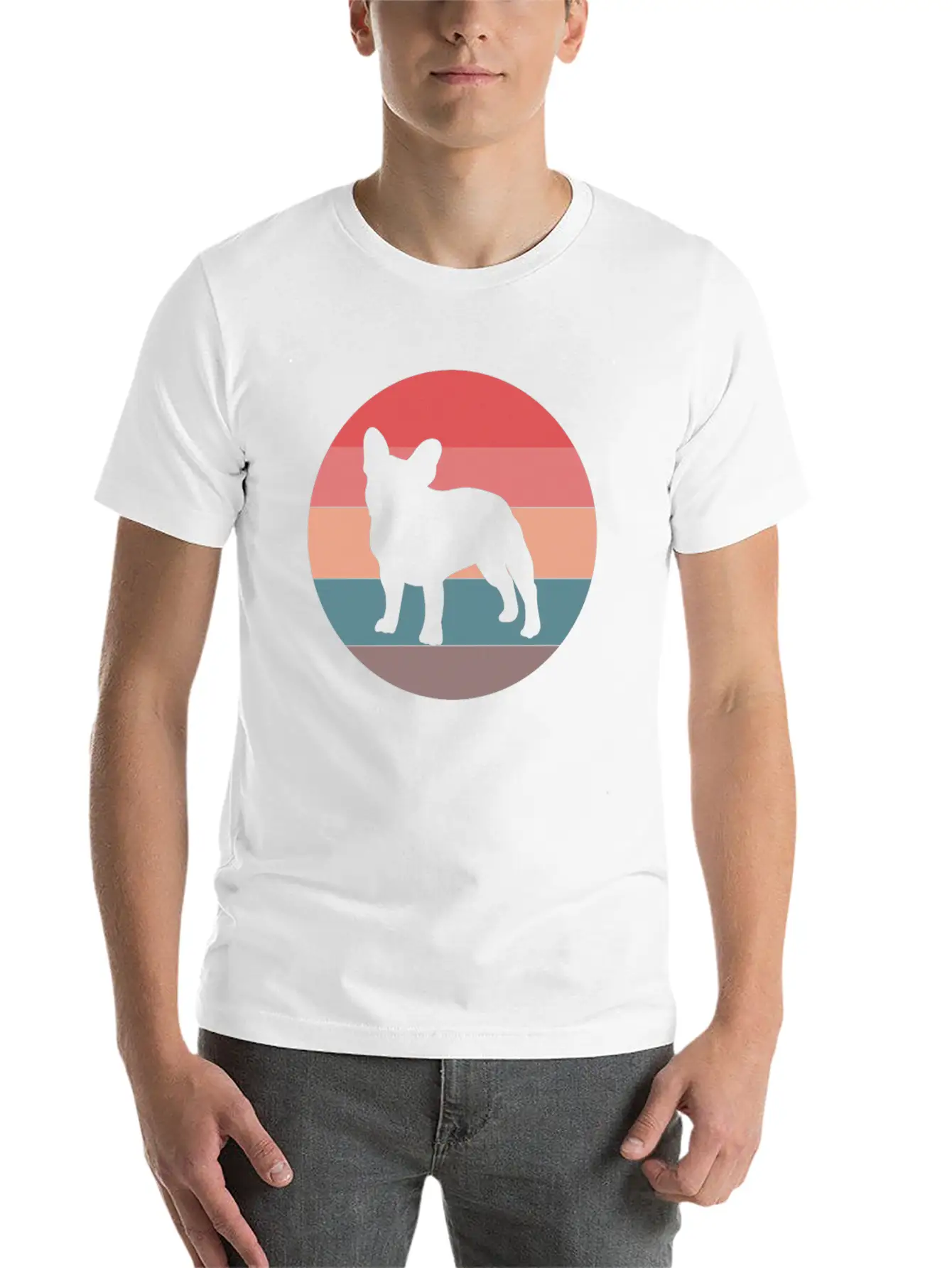 Dogs Dog Vintage Style Stylish Everyday T-Shirt – Unisex Basic Cotton Tee