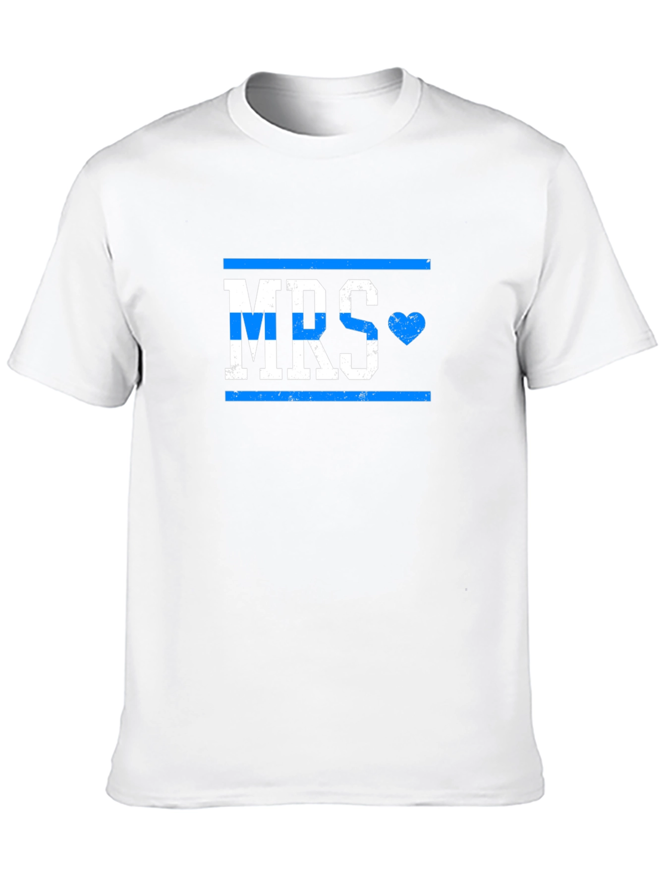 MRS with Heart Graphic Tee - Black