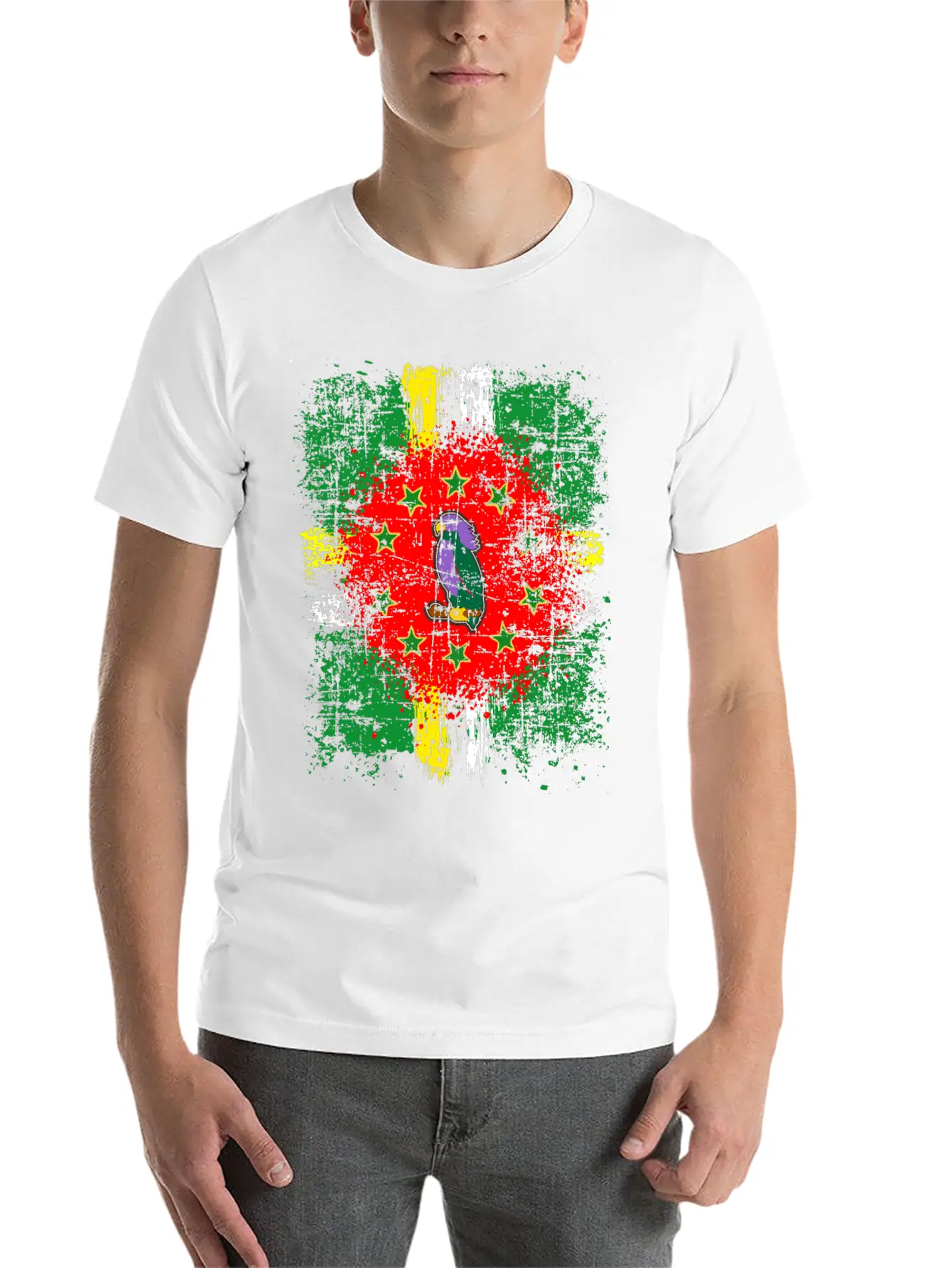 Dominica Country Roseau Timeless Short Sleeve Tee – Comfy And Minimalist Design