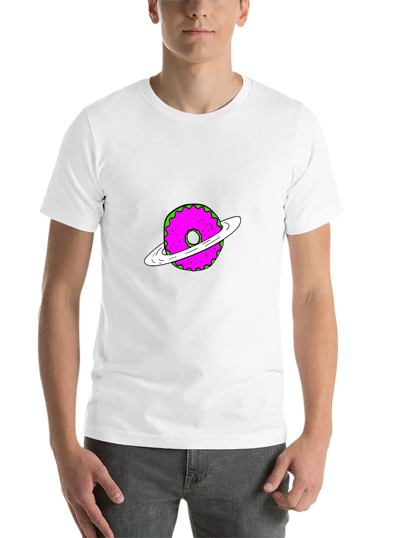 Donut Planet Essential Unisex Summer Tee – Soft Cotton Casual Fit