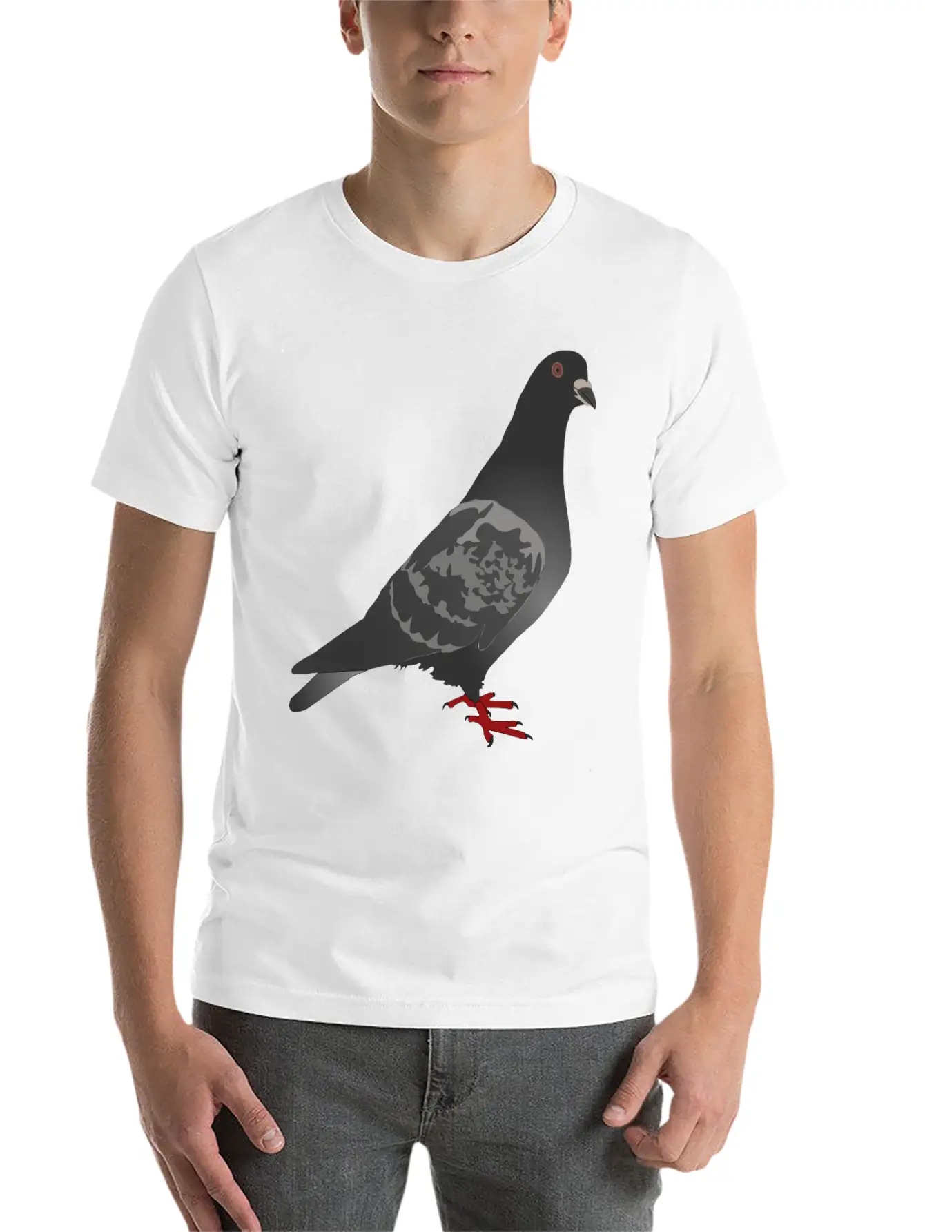 Dove142 Timeless Short Sleeve Tee – Comfy And Minimalist Design