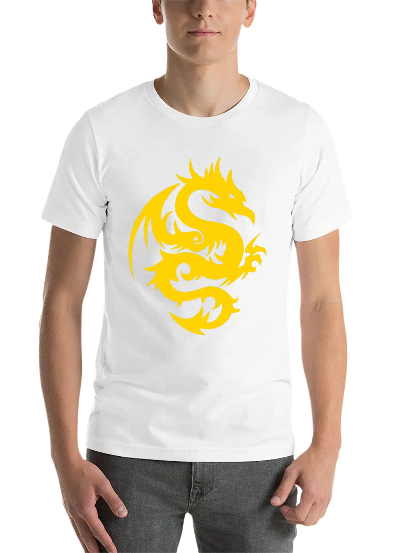 Dragon 2 Basic Graphic T-Shirt – Daily Comfort In Soft Cotton