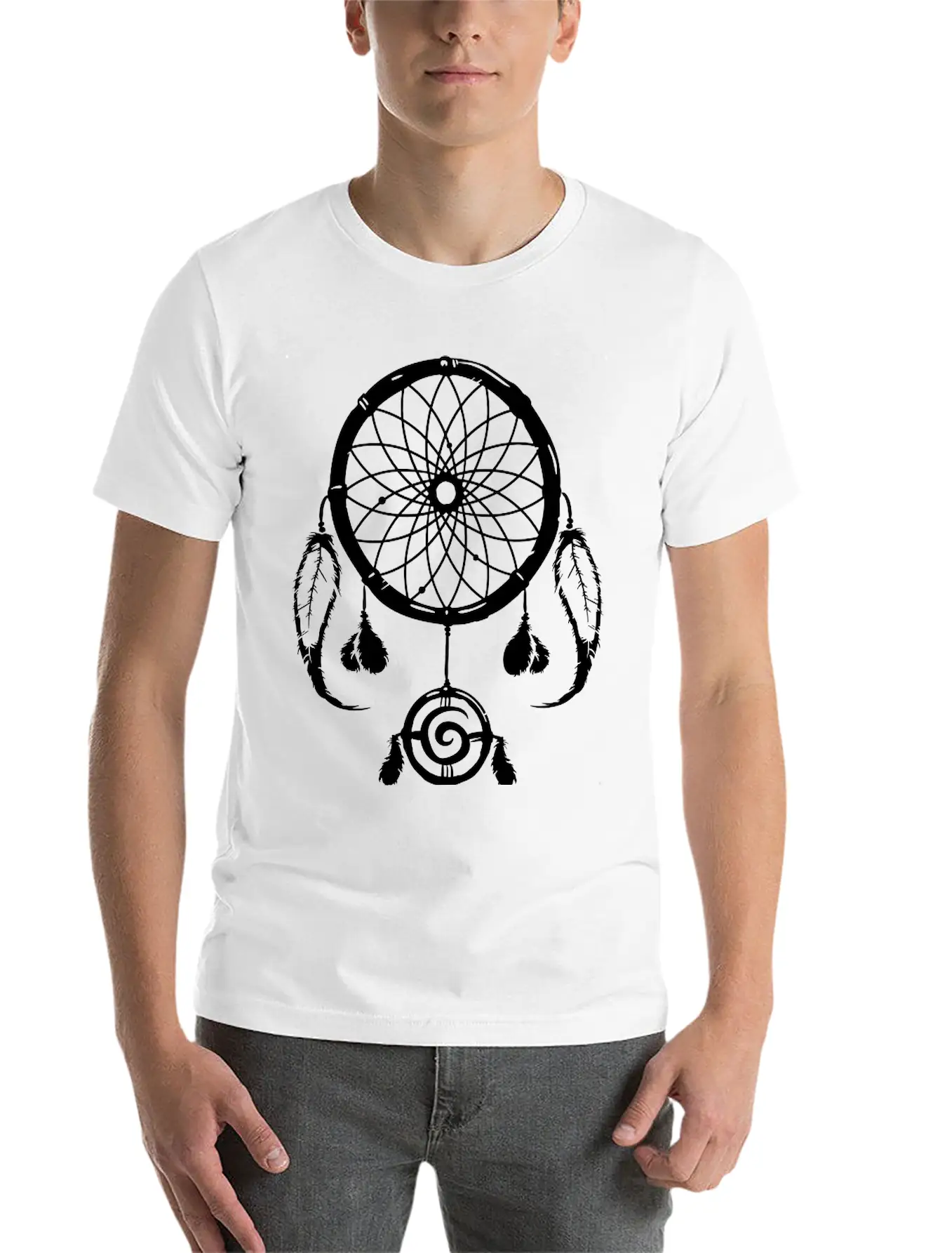 Dreamcatcher Essential Unisex Summer Tee – Soft Cotton Casual Fit