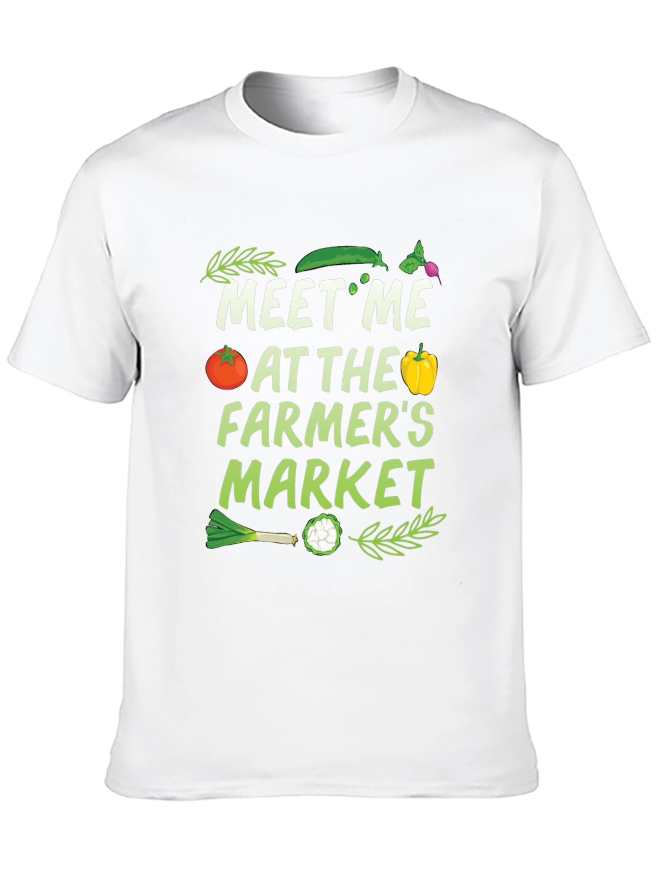 Farmers Market Graphic T-Shirt