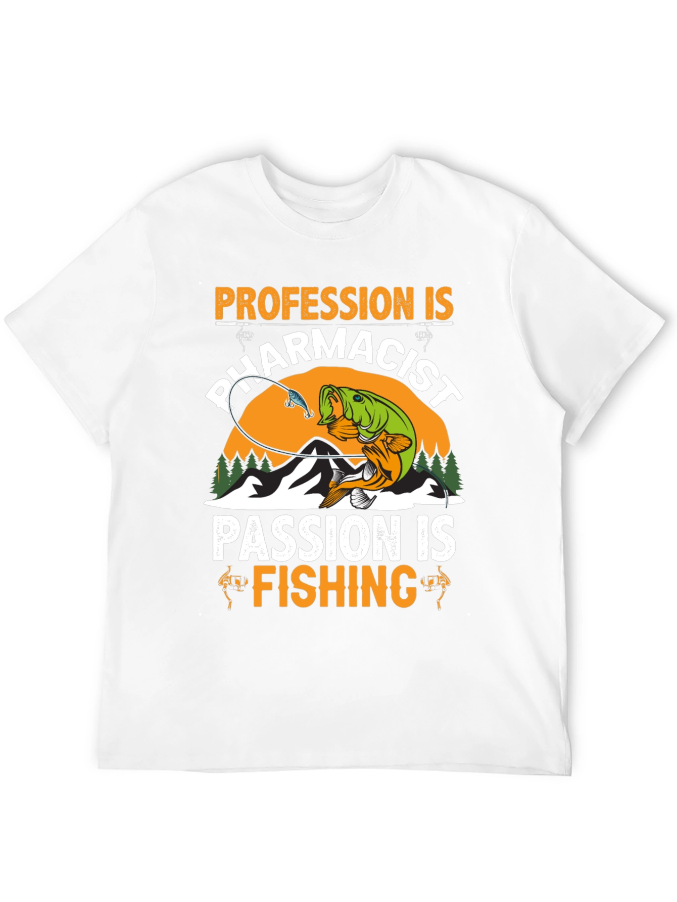 Pharmacist Fishing Passion T-Shirt