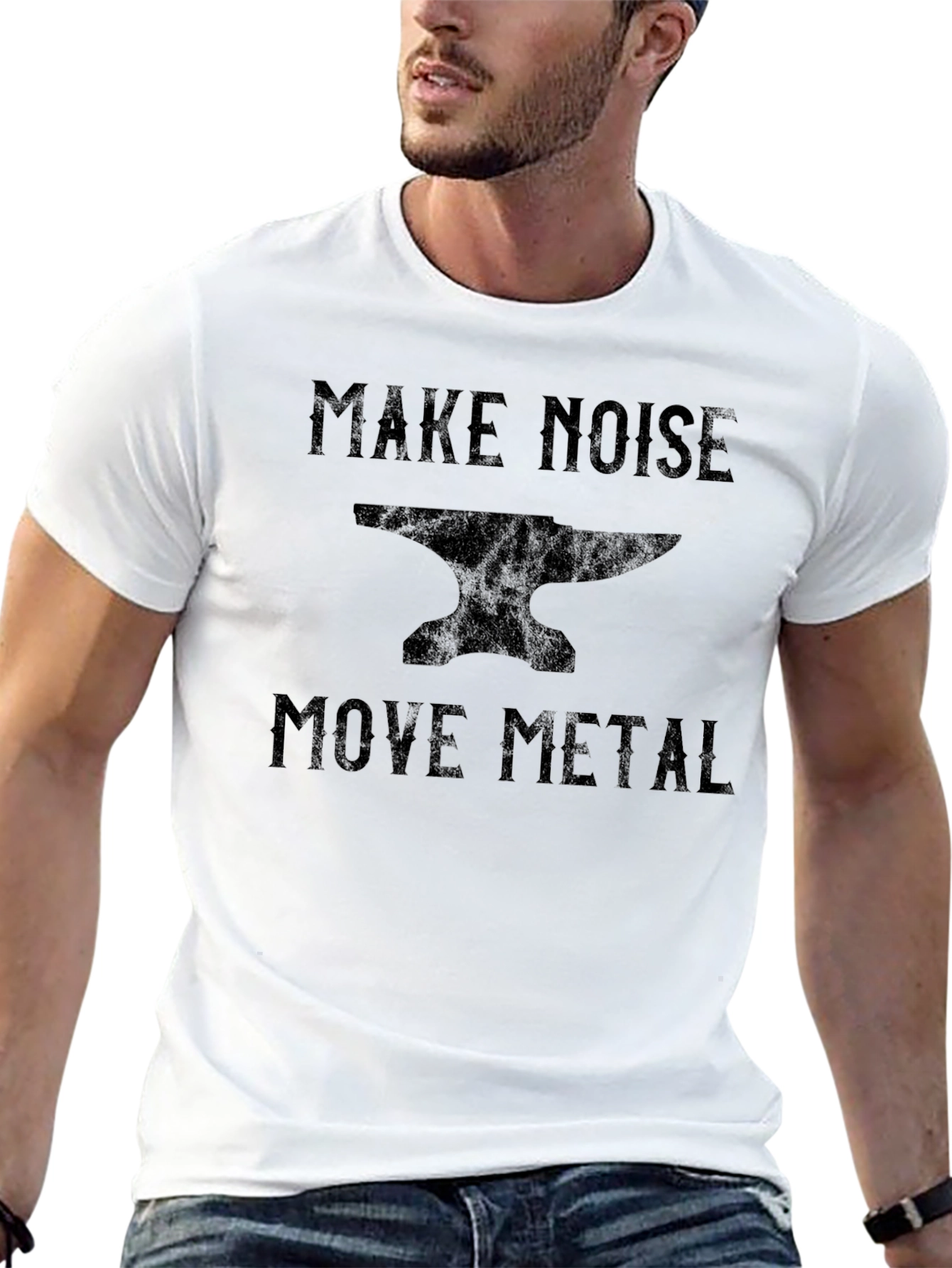 Make Noise Move Metal Blacksmith T-Shirt