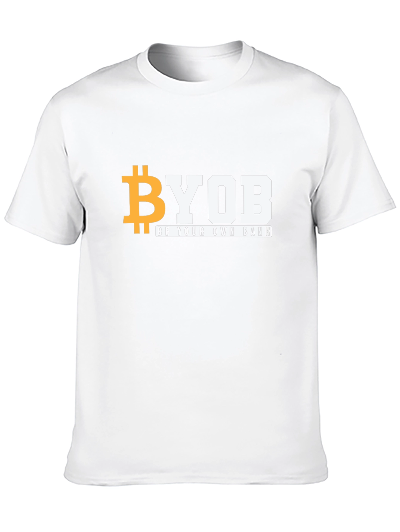 BYOB Bitcoin Black T-Shirt - Be Your Own Bank