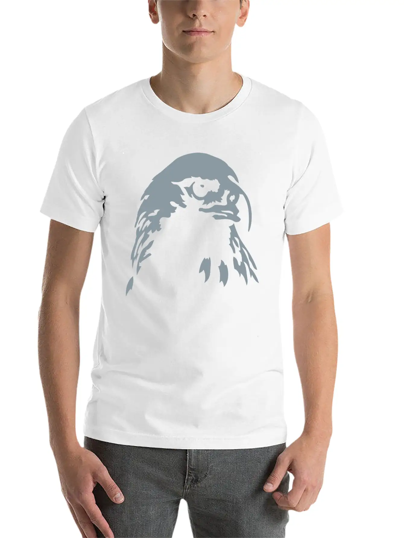 Eagle Basic Graphic T-Shirt – Daily Comfort In Soft Cotton