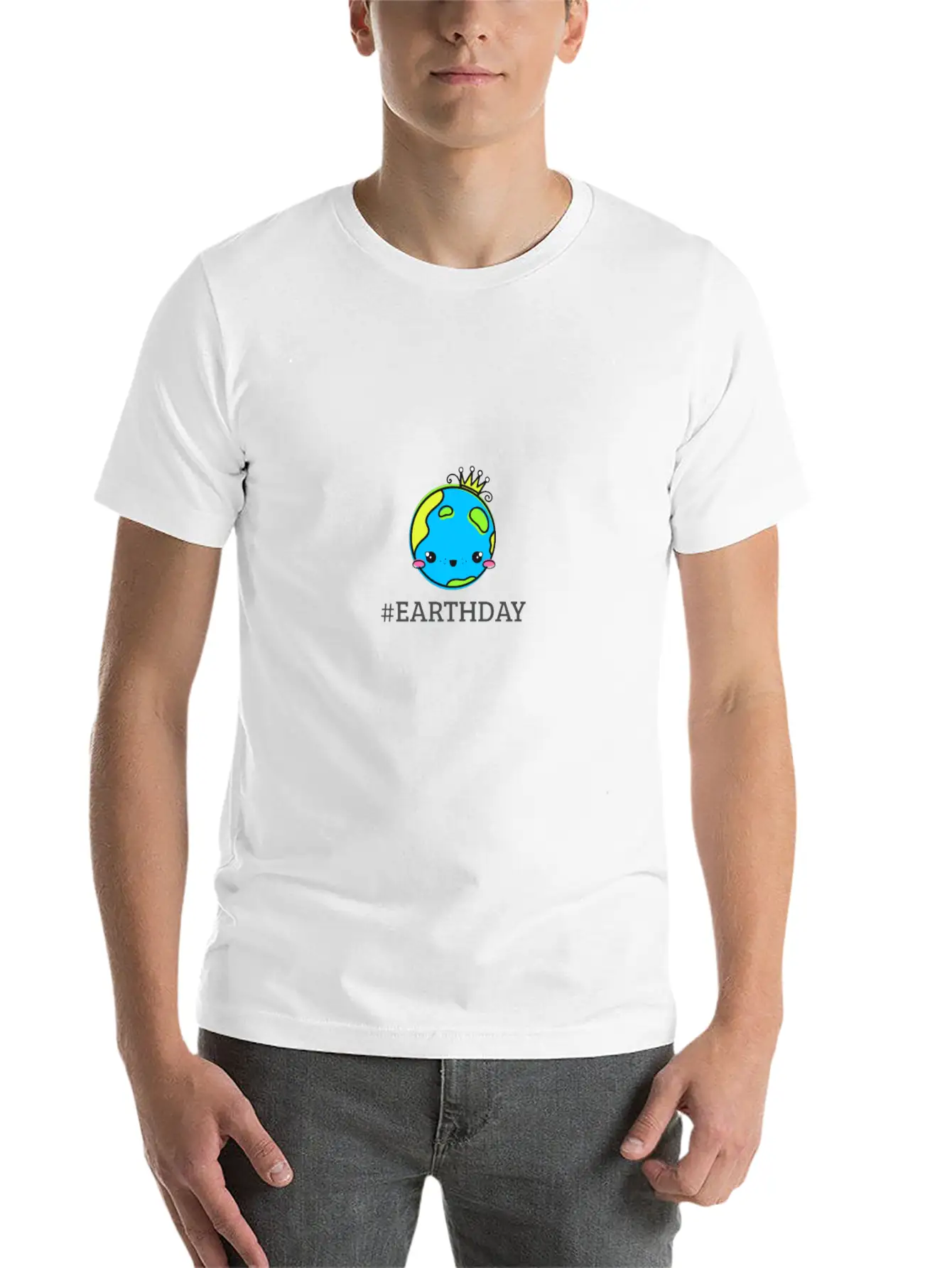 Earth Day Unisex Casual T-Shirt – Clean Design For Daily Comfort