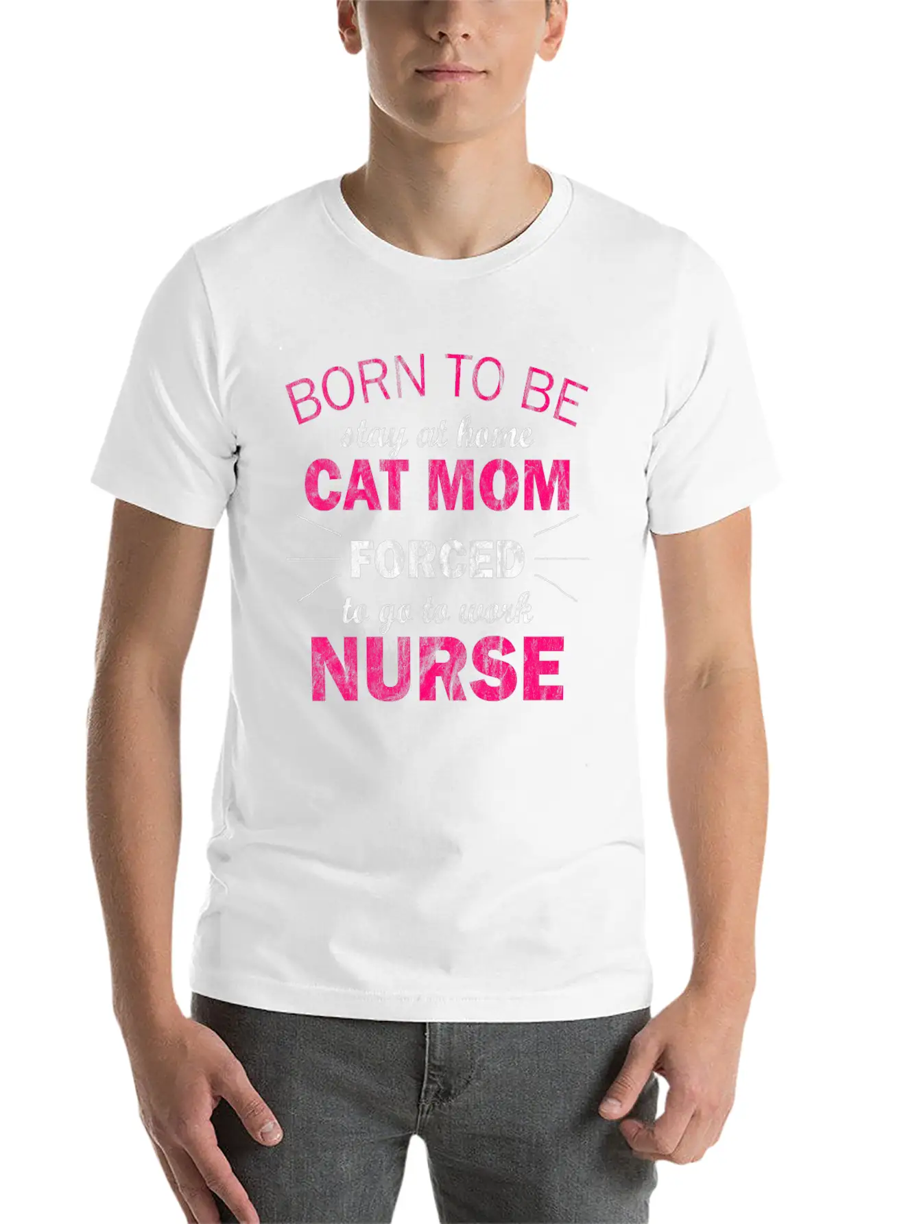 Emergency Room Nurse E.R. Nurse Male Nurse Unisex Short Sleeve Soft Cotton T-Shirt – Casual Everyday Wear