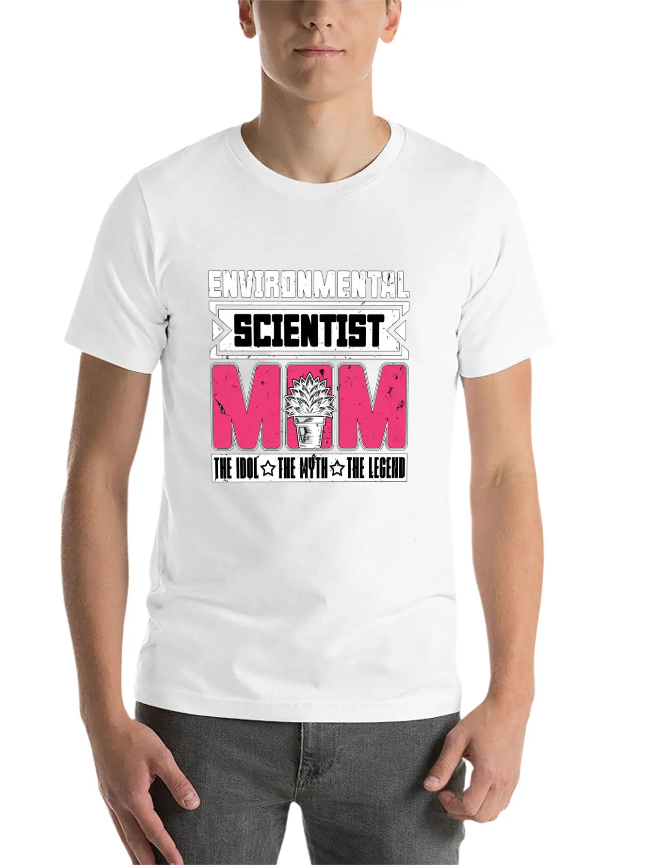 Environmental Scientist Mom The Soil Scientist Stylish Everyday T-Shirt – Unisex Basic Cotton Tee