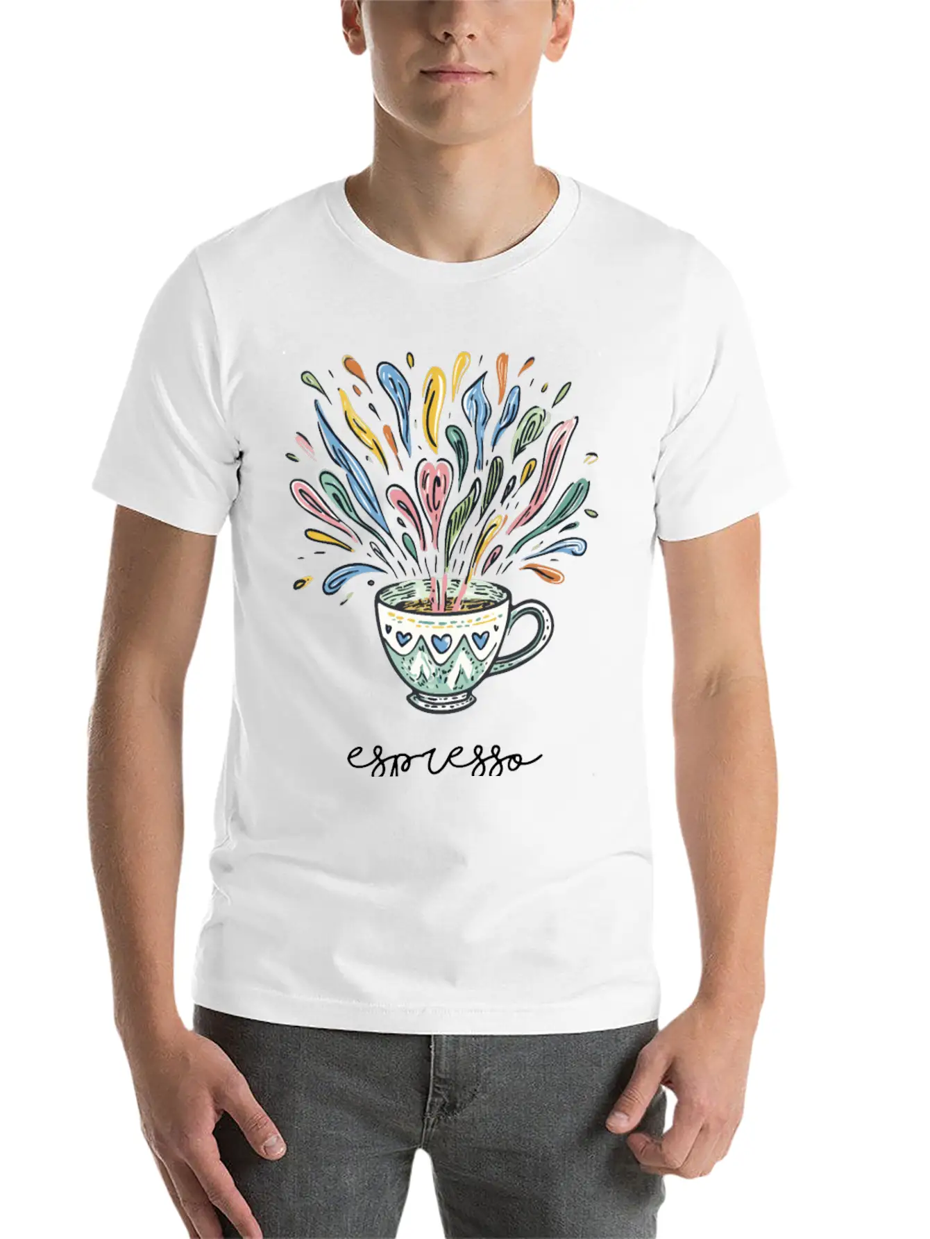 Espresso Yourself Essential Unisex Summer Tee – Soft Cotton Casual Fit