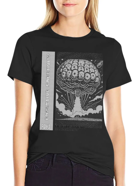 "Explosive Creativity - ADHD, Brain Sparks, Ideas Essential Unisex Summer Tee – Soft Cotton Casual Fit