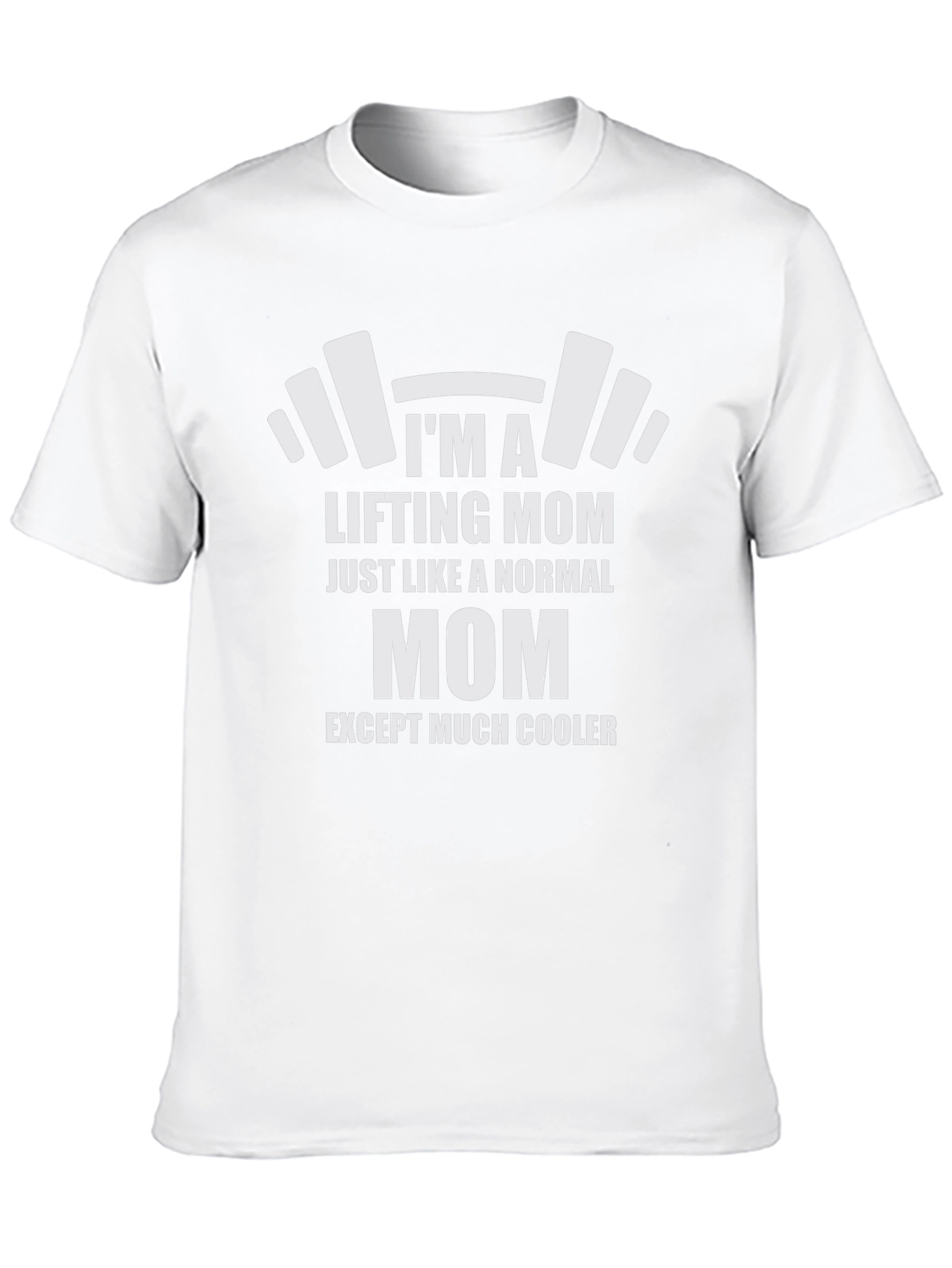 Lifting Mom Graphic Tee - Cool Mom Shirt