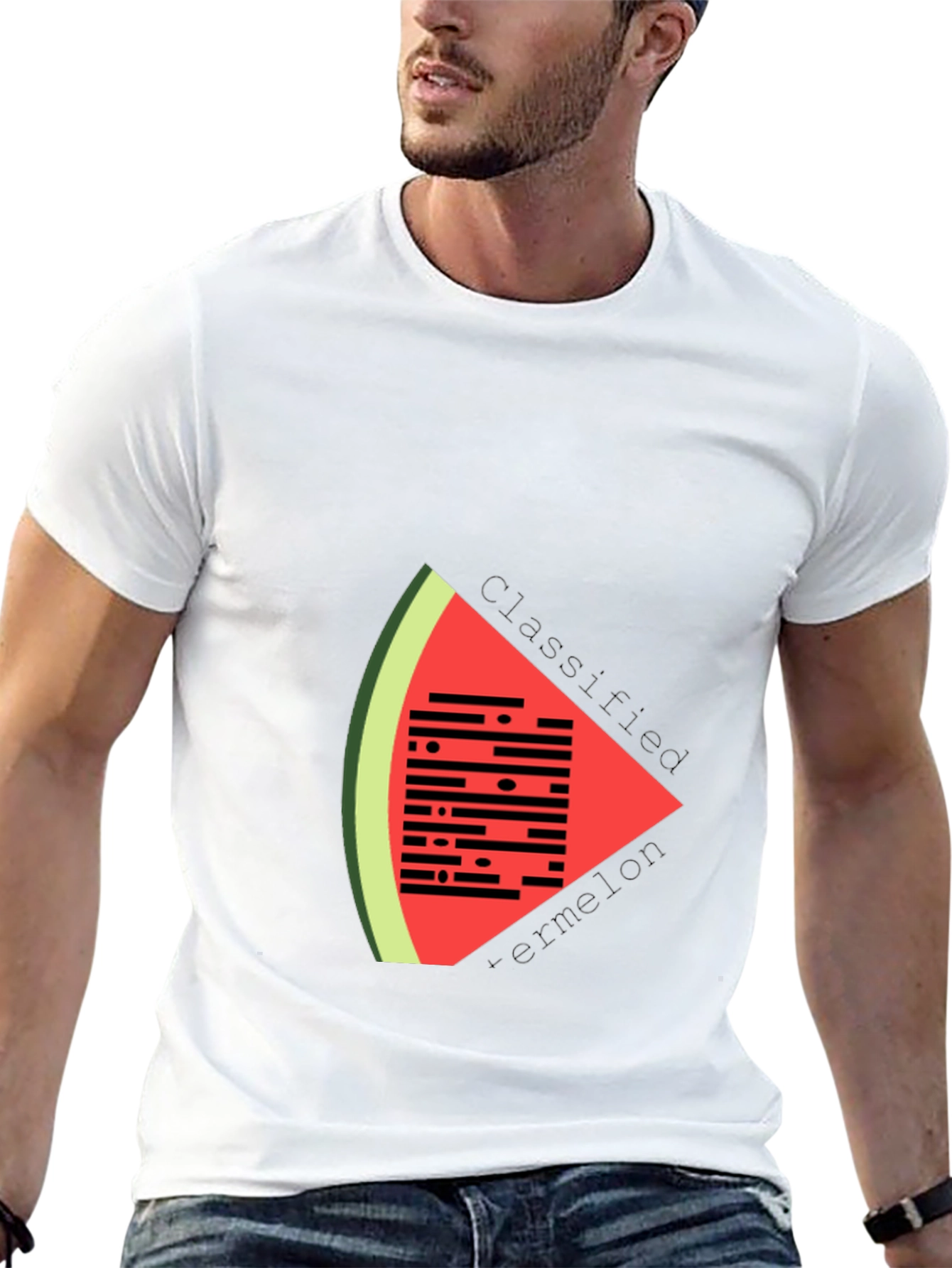 Classified Fermelon T-Shirt - Funny Watermelon Tee