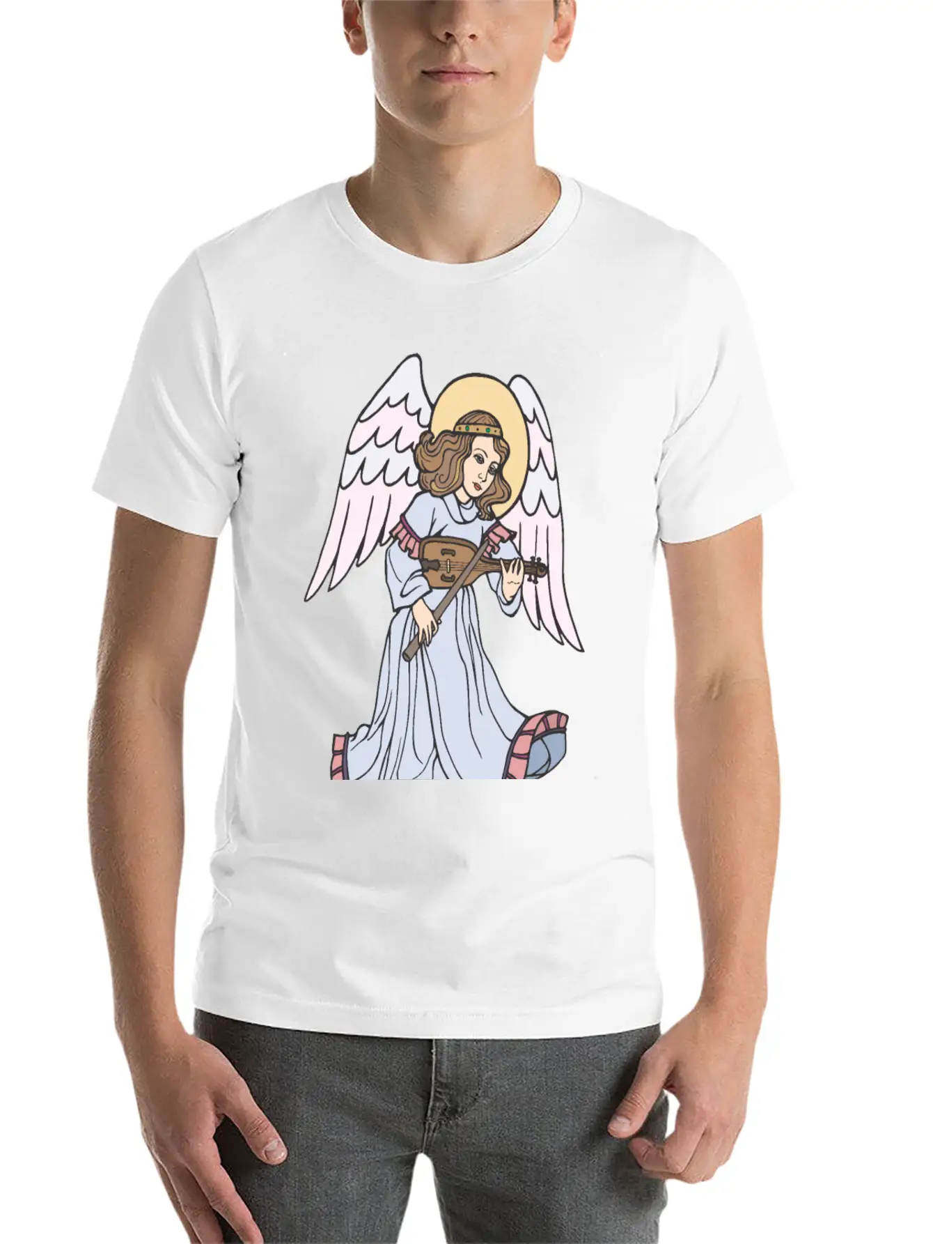 Fantasy Angel Song Timeless Short Sleeve Tee – Comfy And Minimalist Design