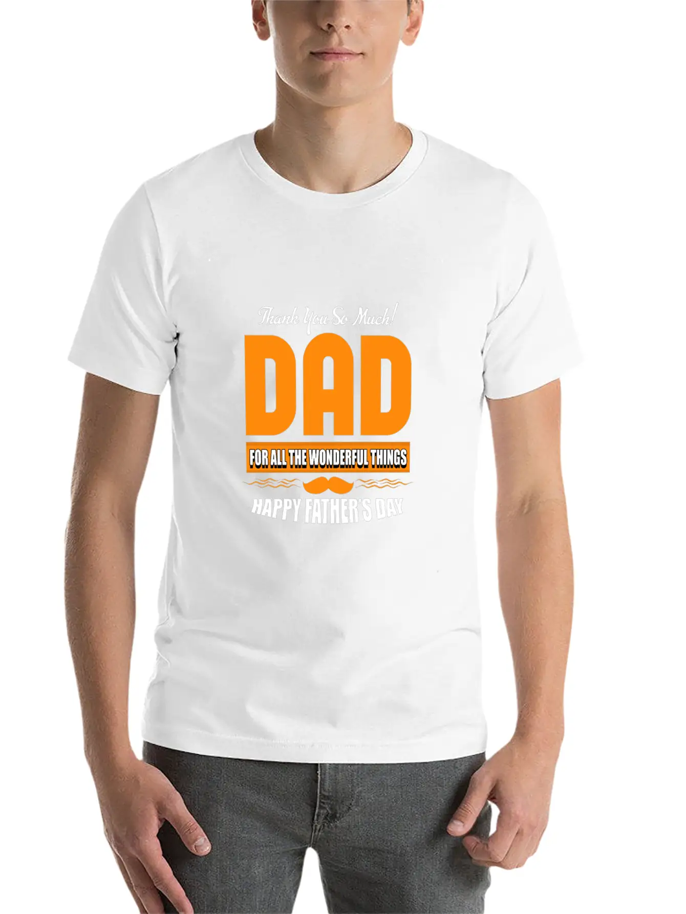 Father's Day Gift Father's Day Saying Father's Day Timeless Short Sleeve Tee – Comfy And Minimalist Design