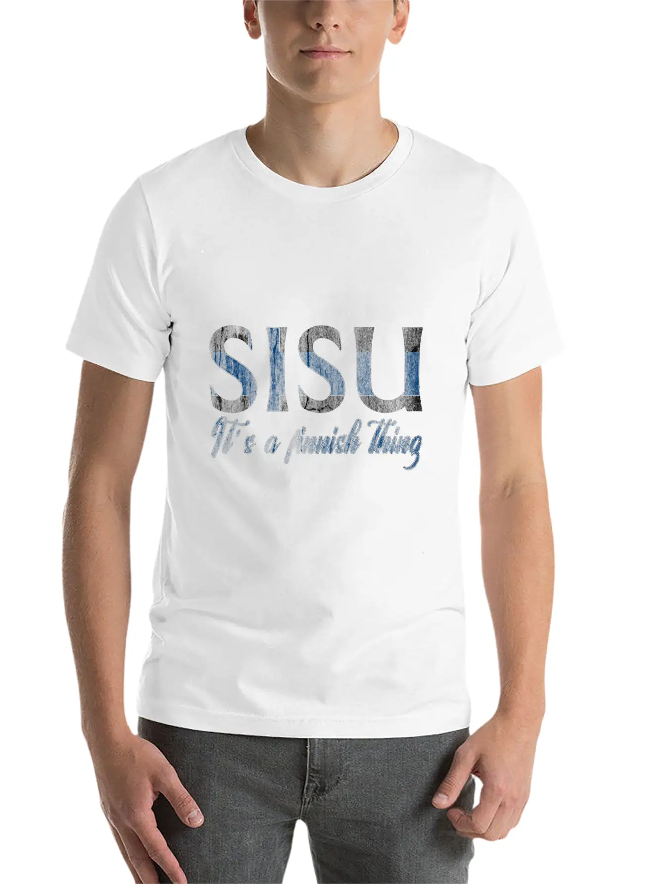 Finland Unisex Short Sleeve Soft Cotton T-Shirt – Casual Everyday Wear