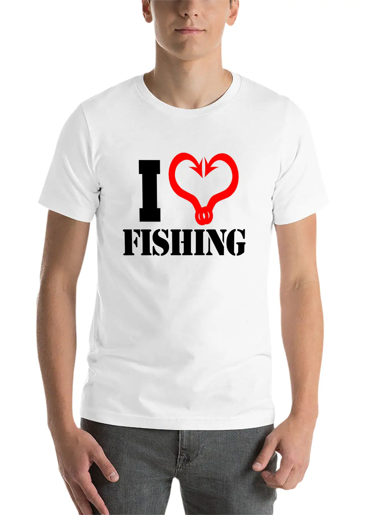 Fishing Gift Fish Unisex Short Sleeve Soft Cotton T-Shirt – Casual Everyday Wear