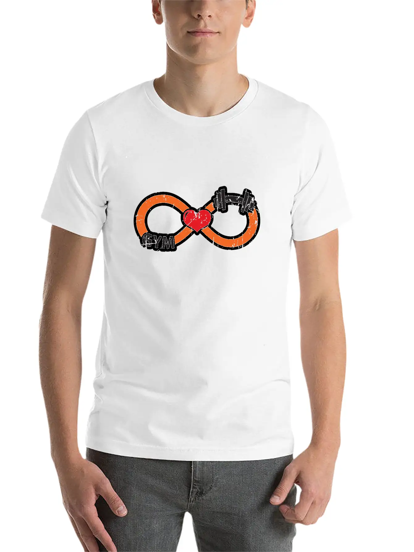 Fitness Love Relaxed Everyday Tee – Lightweight And Durable Cotton