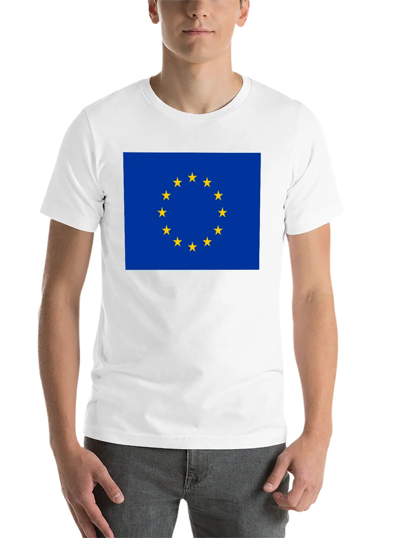 Flag Of Zimbabwe (eu) Stylish Everyday T-Shirt – Unisex Basic Cotton Tee