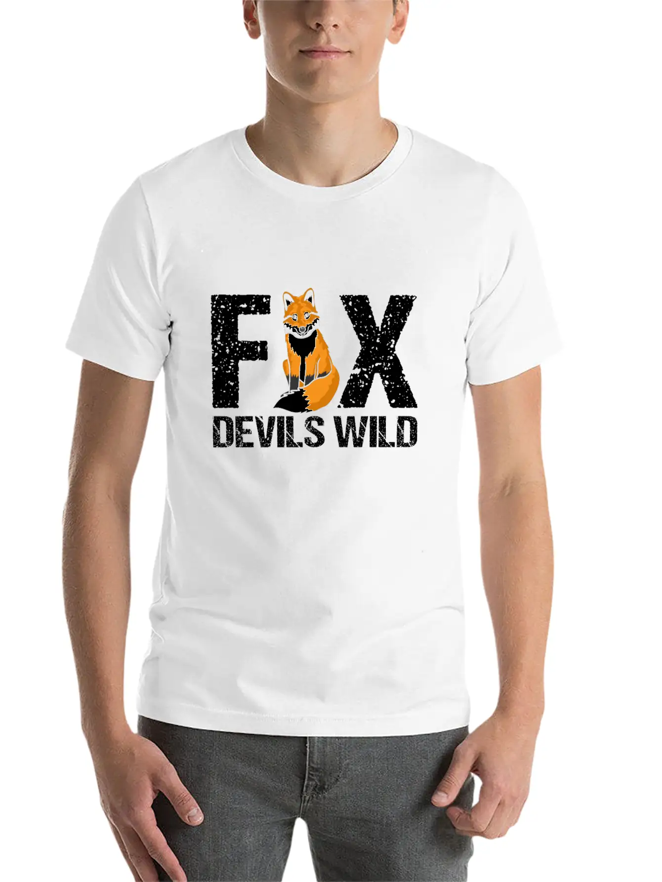 Fox Foxes Funny Animal Gift Gift Idea Timeless Short Sleeve Tee – Comfy And Minimalist Design