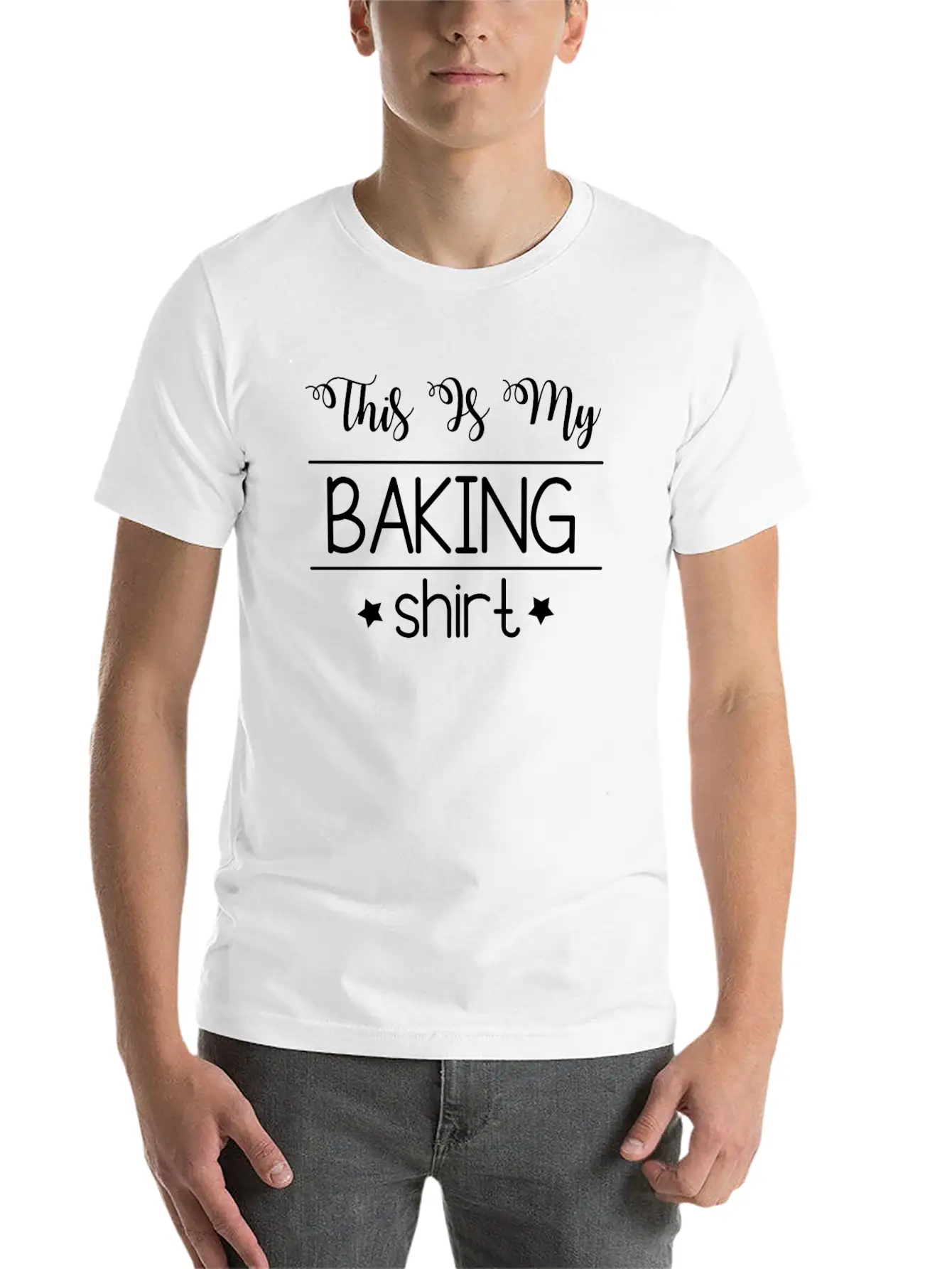 Funny Baking Gift This Is My Baking Shirt Timeless Short Sleeve Tee – Comfy And Minimalist Design