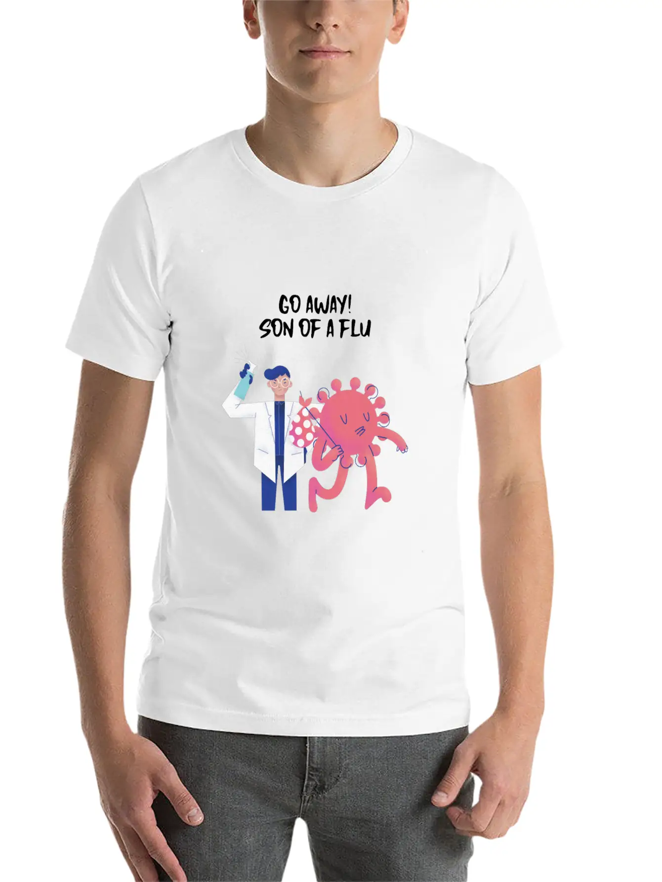 Funny Doctor Gift Nurse Gag Hospital Worker Quote Basic Graphic T-Shirt – Daily Comfort In Soft Cotton