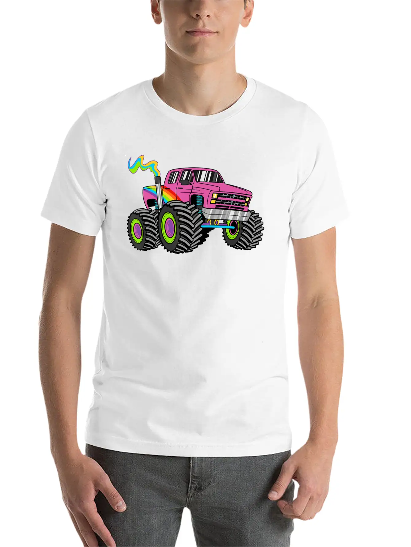 Funny Monster Truck Bigfoot Lover Gift For Women Timeless Short Sleeve Tee – Comfy And Minimalist Design