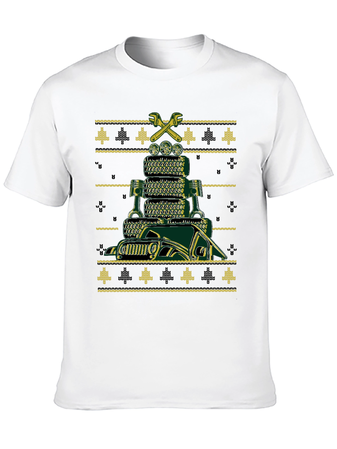 Jeep Ugly Christmas Sweater T-Shirt