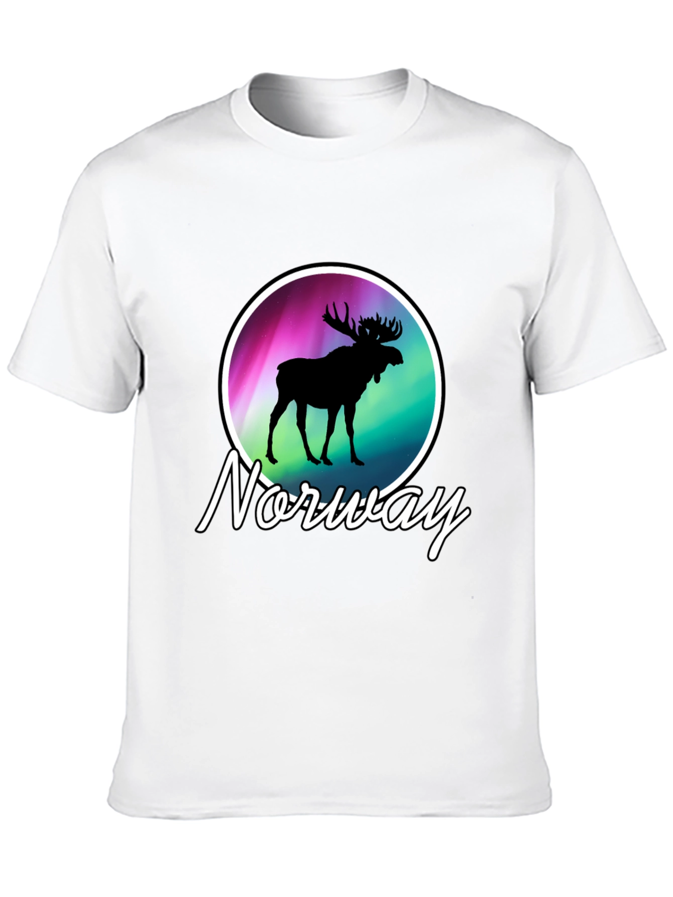 Norway Moose Graphic T-Shirt