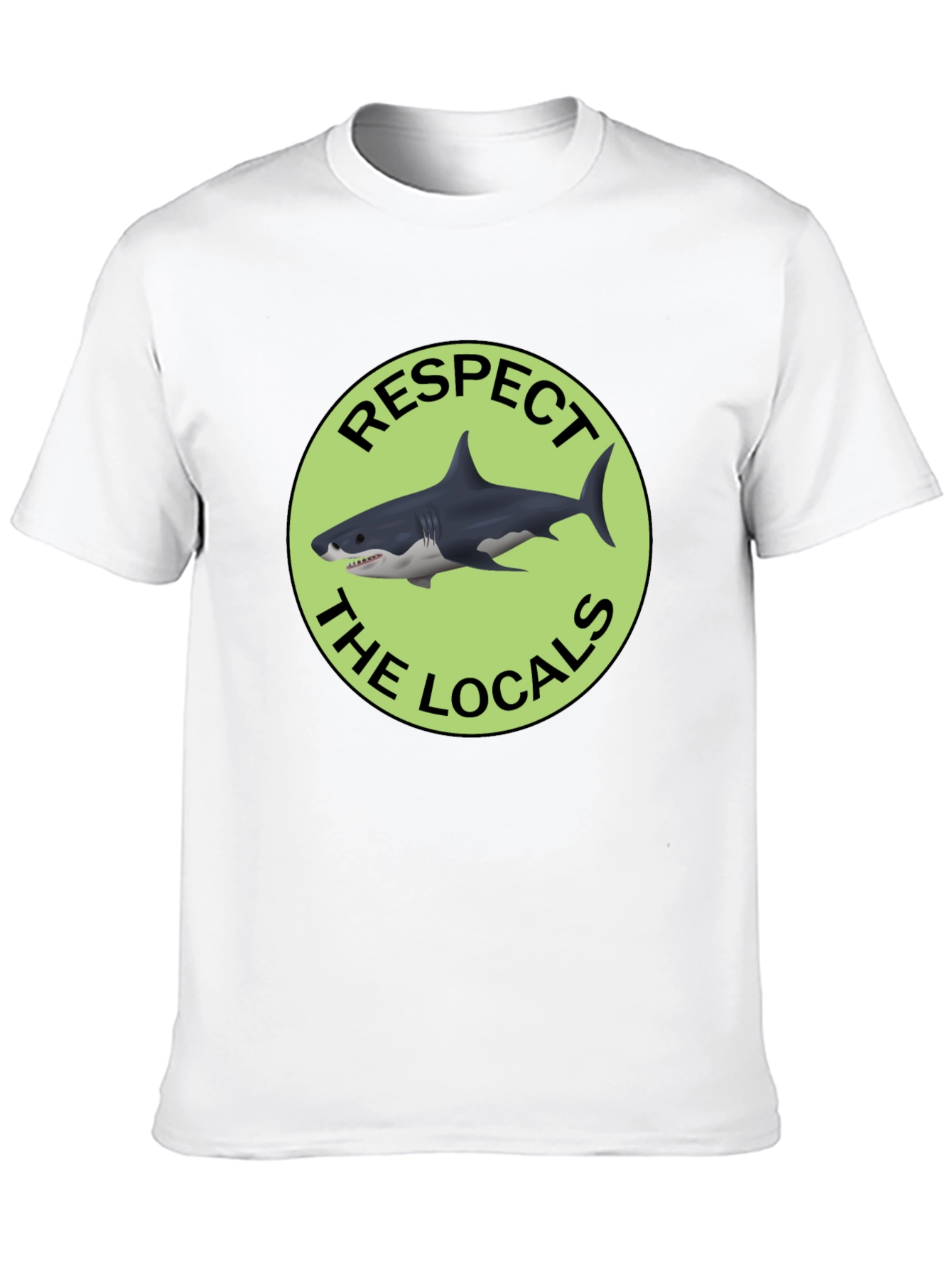 Respect the Locals Shark Graphic Tee